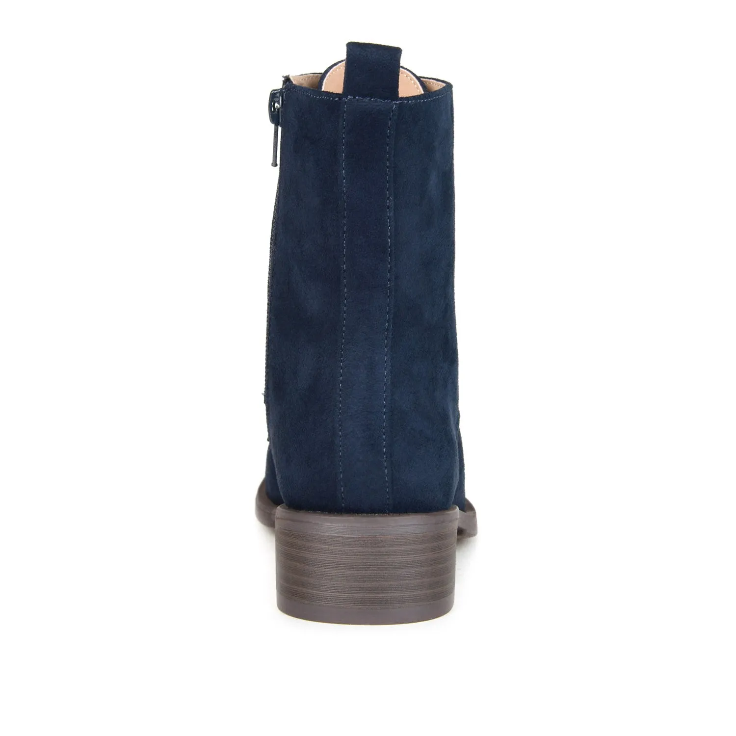 VIENNA COMBAT BOOTIES low heel