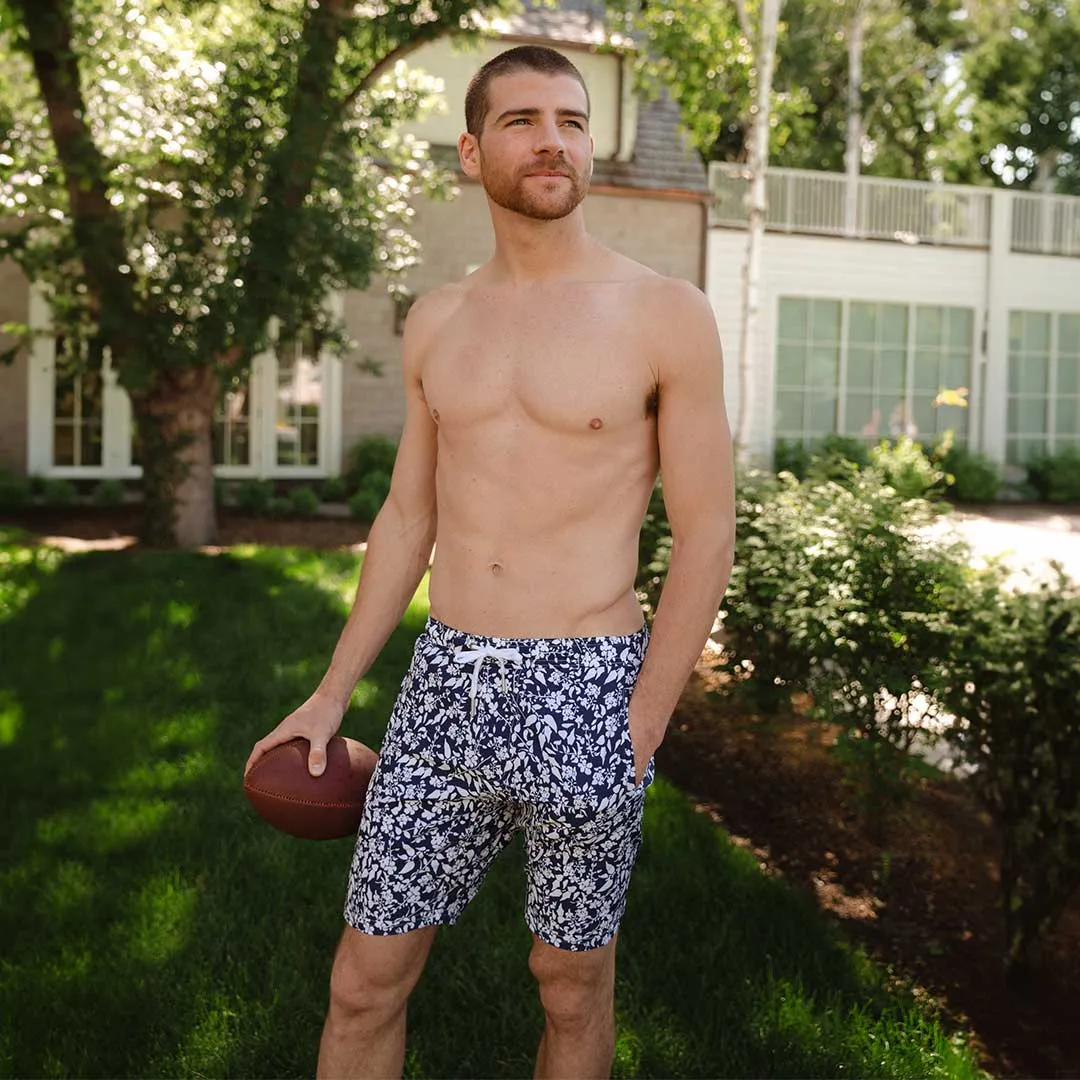 Wind and Sea Shorts, Navy Ivy street mix