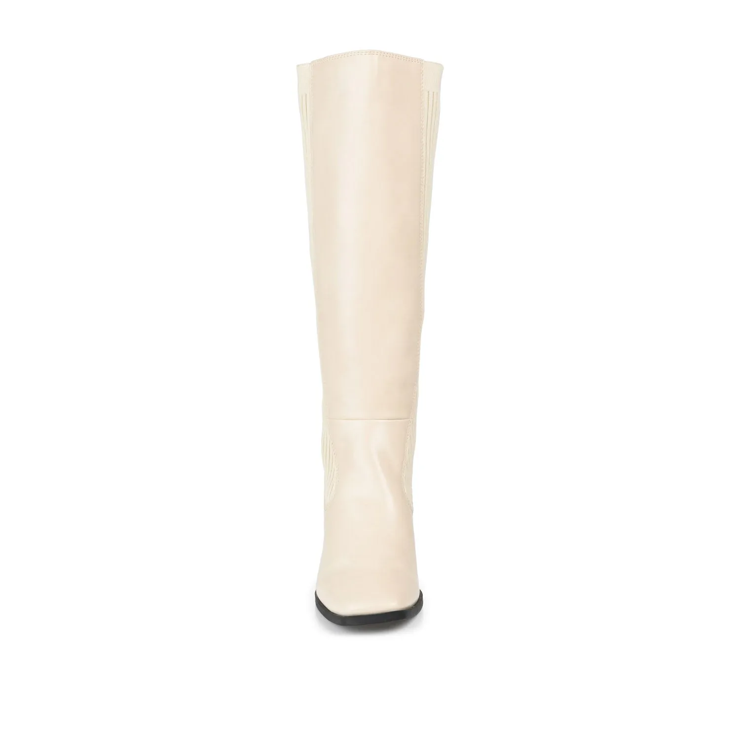 WINNY KNEE HIGH BOOTS IN FAUX LEATHER road trip