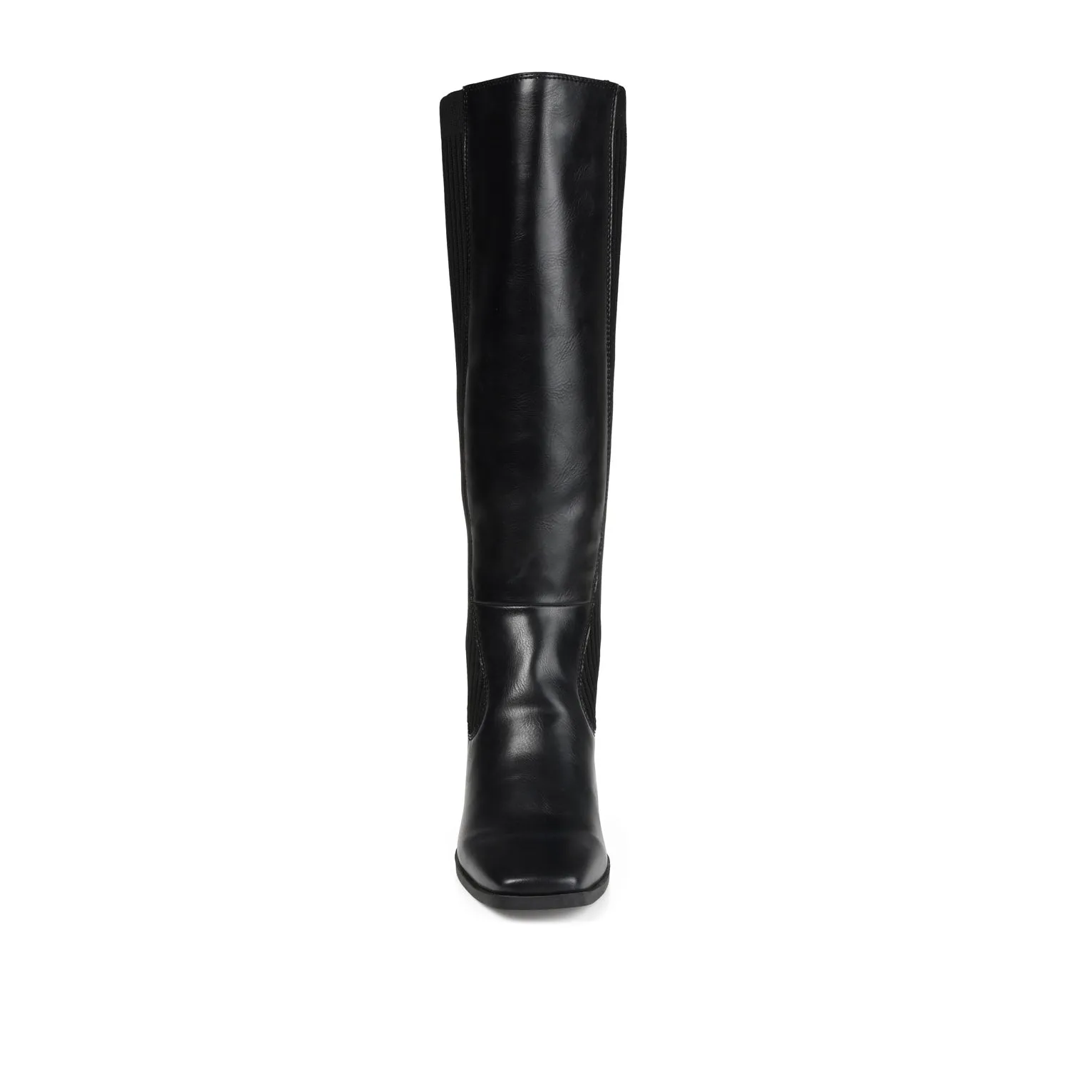 WINNY KNEE HIGH BOOTS IN FAUX LEATHER road trip