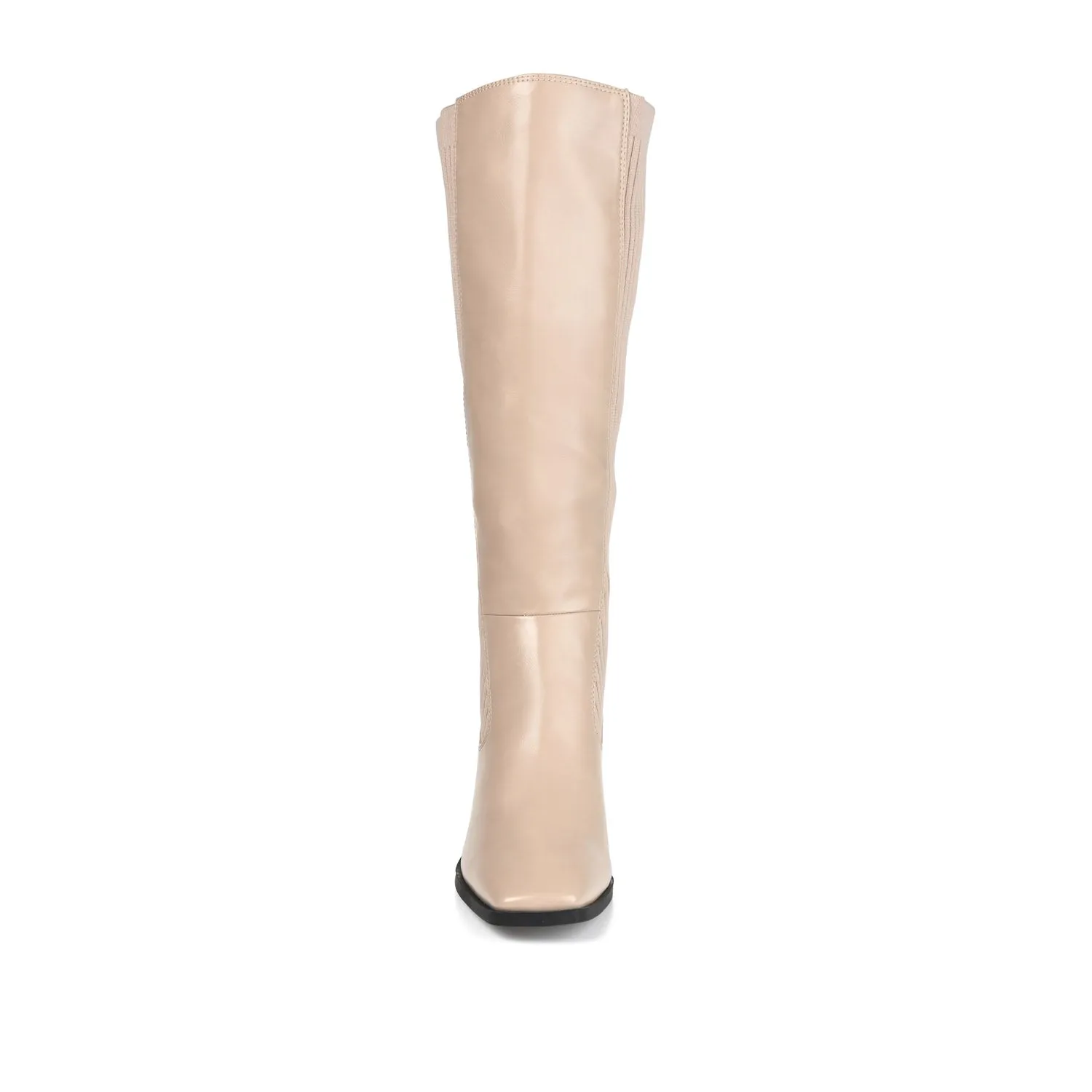 WINNY KNEE HIGH BOOTS IN FAUX LEATHER road trip