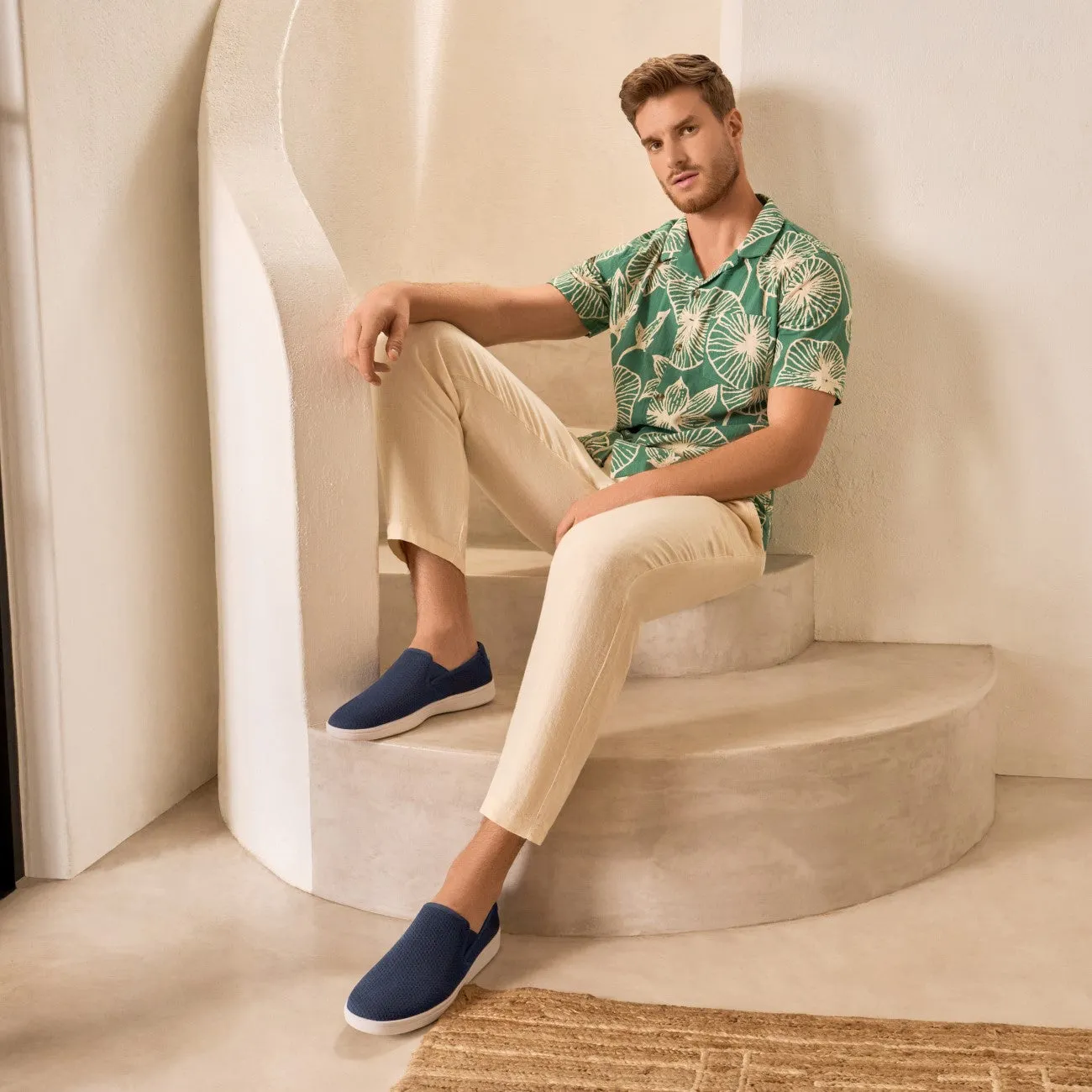Wood Sneaker Slip-On Men free move