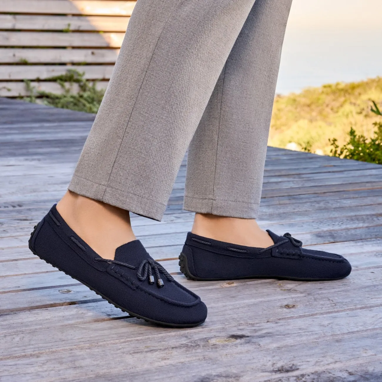 Wool Loafer Men high step