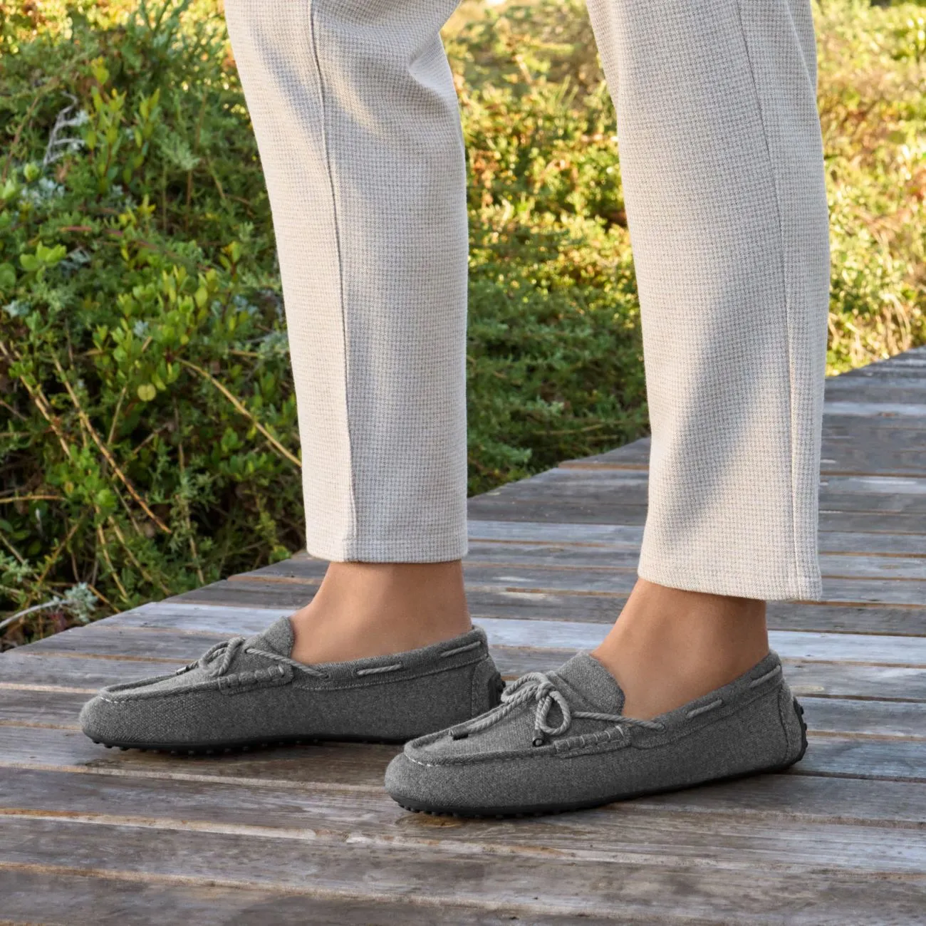 Wool Loafer Men high step
