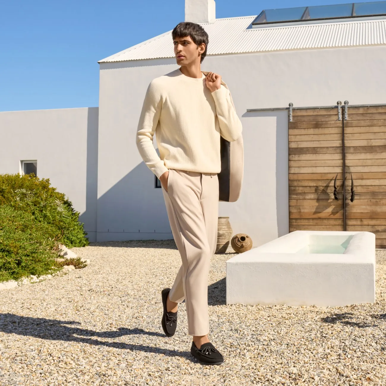 Wool Loafer Men high step