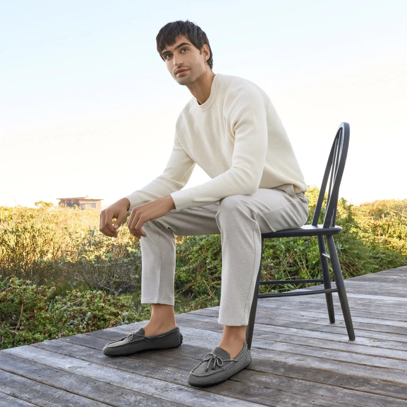 Wool Loafer Men high step
