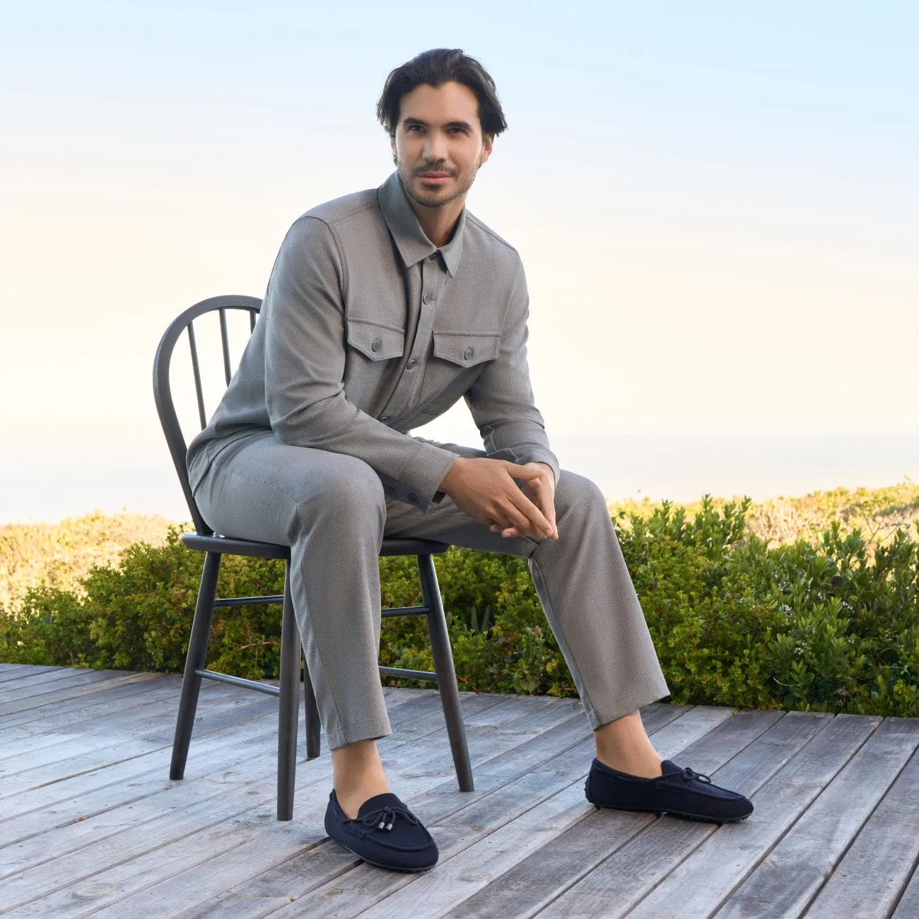Wool Loafer Men high step