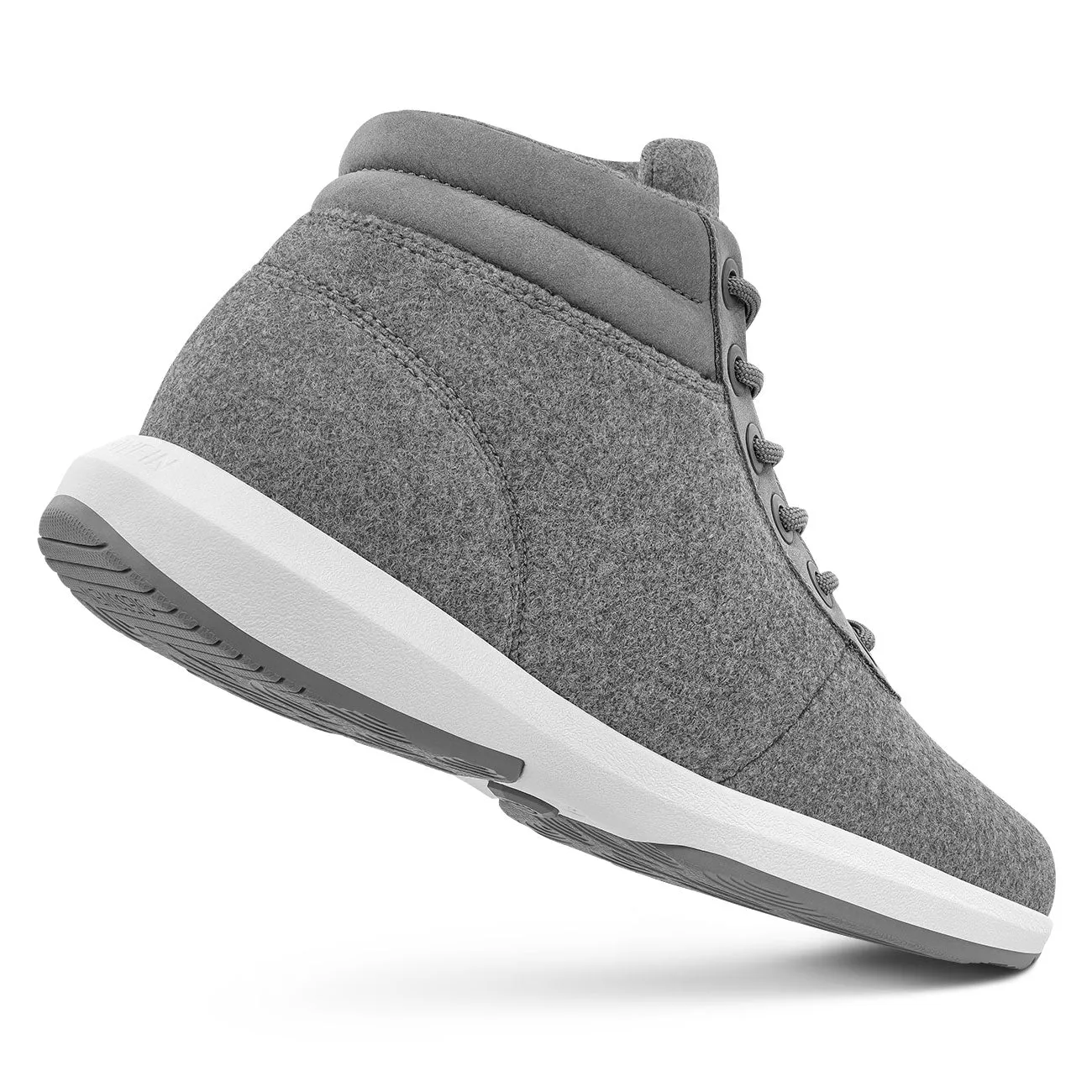 Wool Sneaker High Top Men pure edge