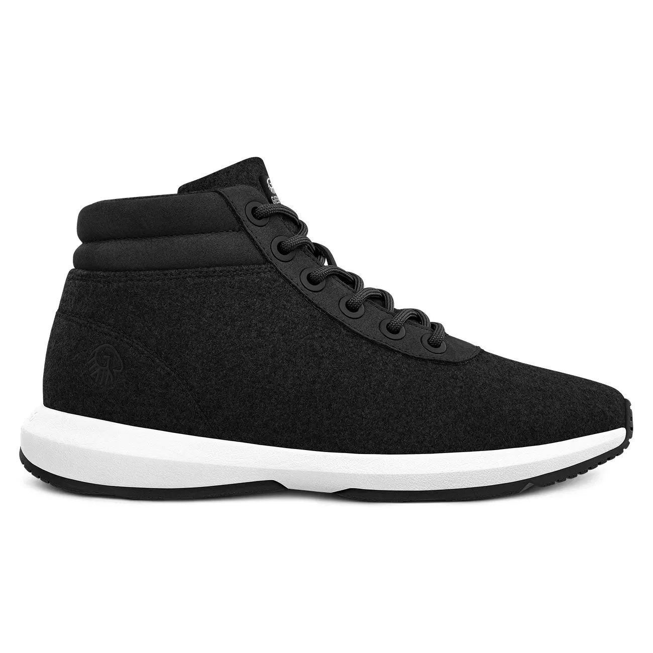Wool Sneaker High Top Men pure edge