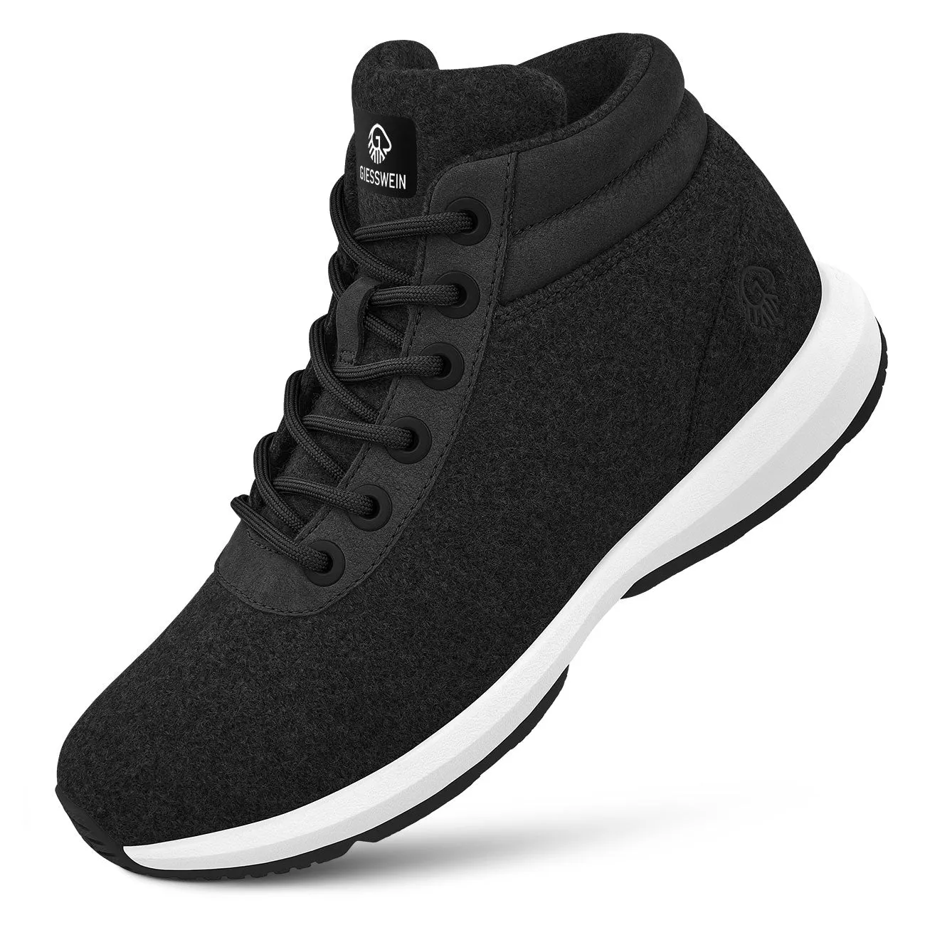 Wool Sneaker High Top Men pure edge