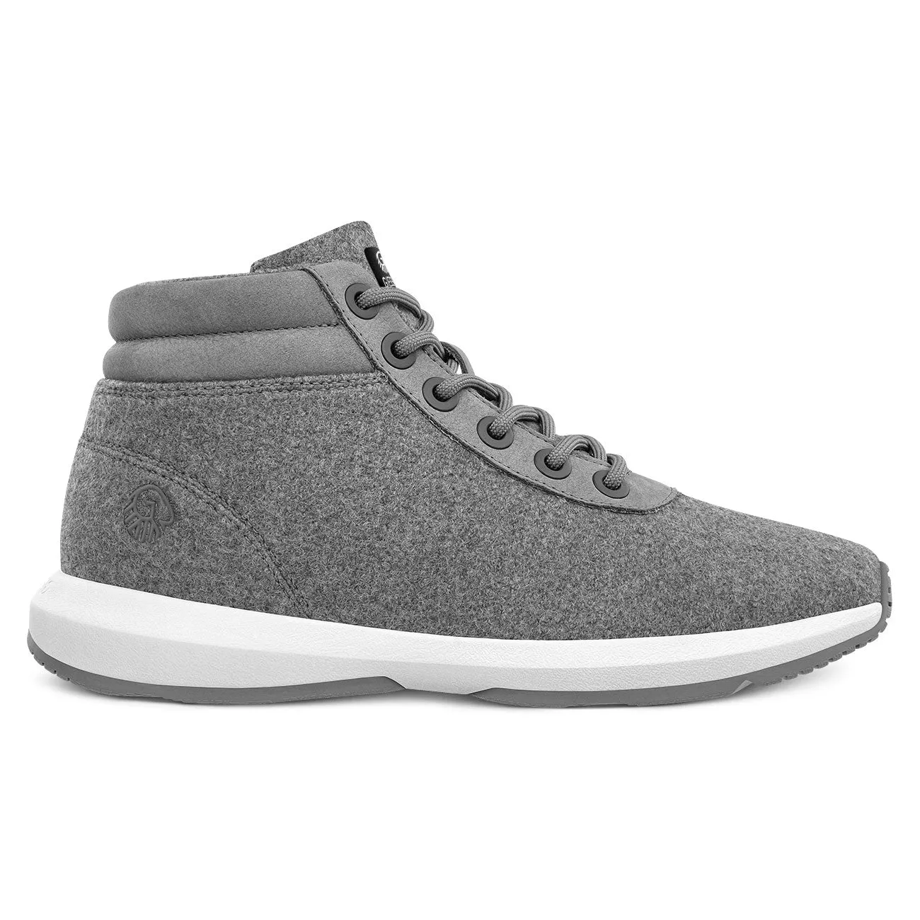 Wool Sneaker High Top Men pure edge