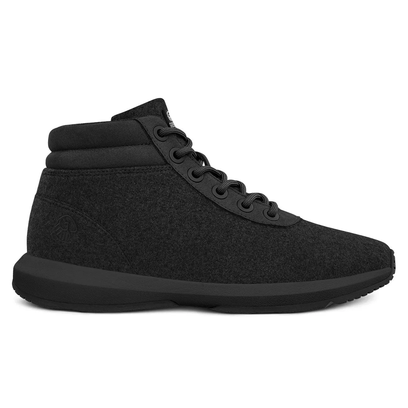 Wool Sneaker High Top Men pure edge