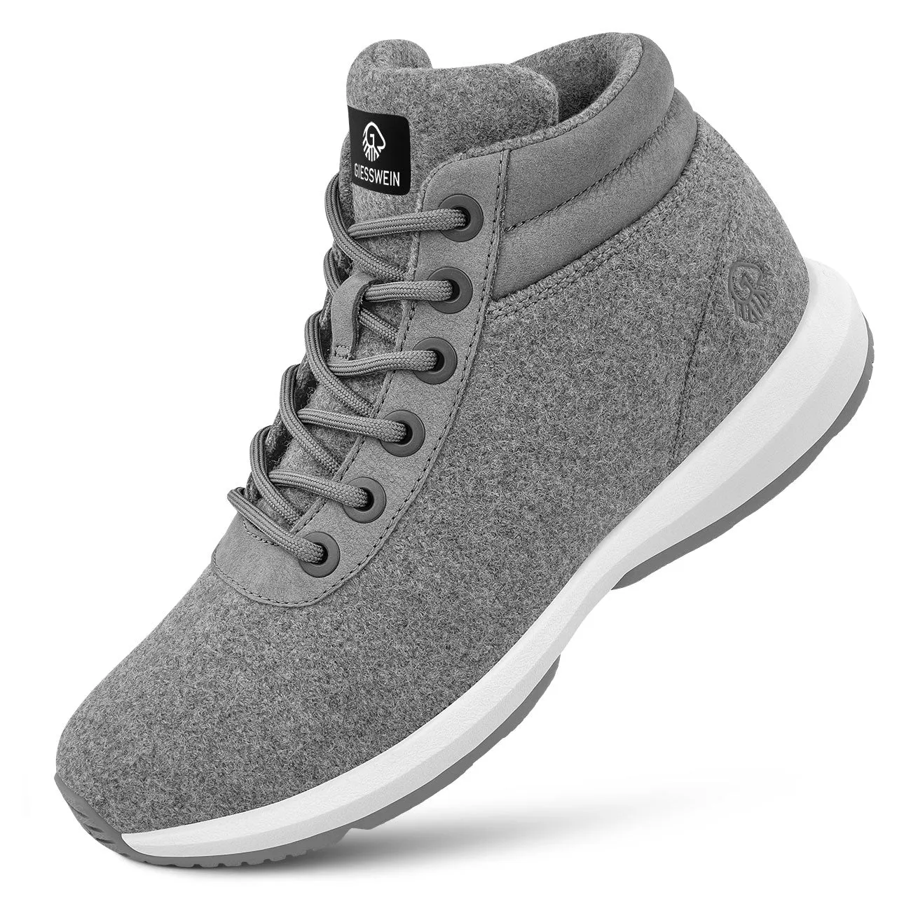 Wool Sneaker High Top Men pure edge