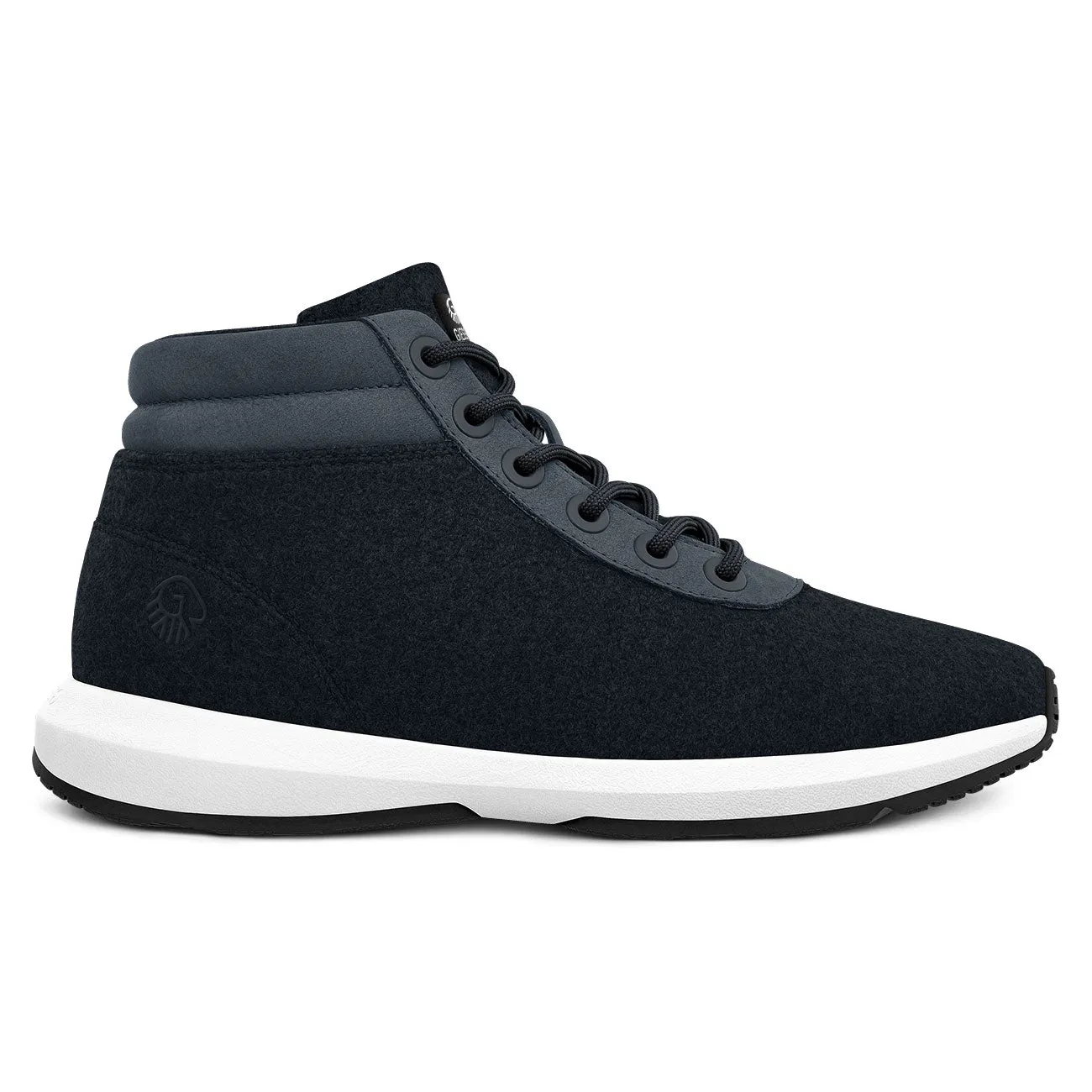 Wool Sneaker High Top Men pure edge