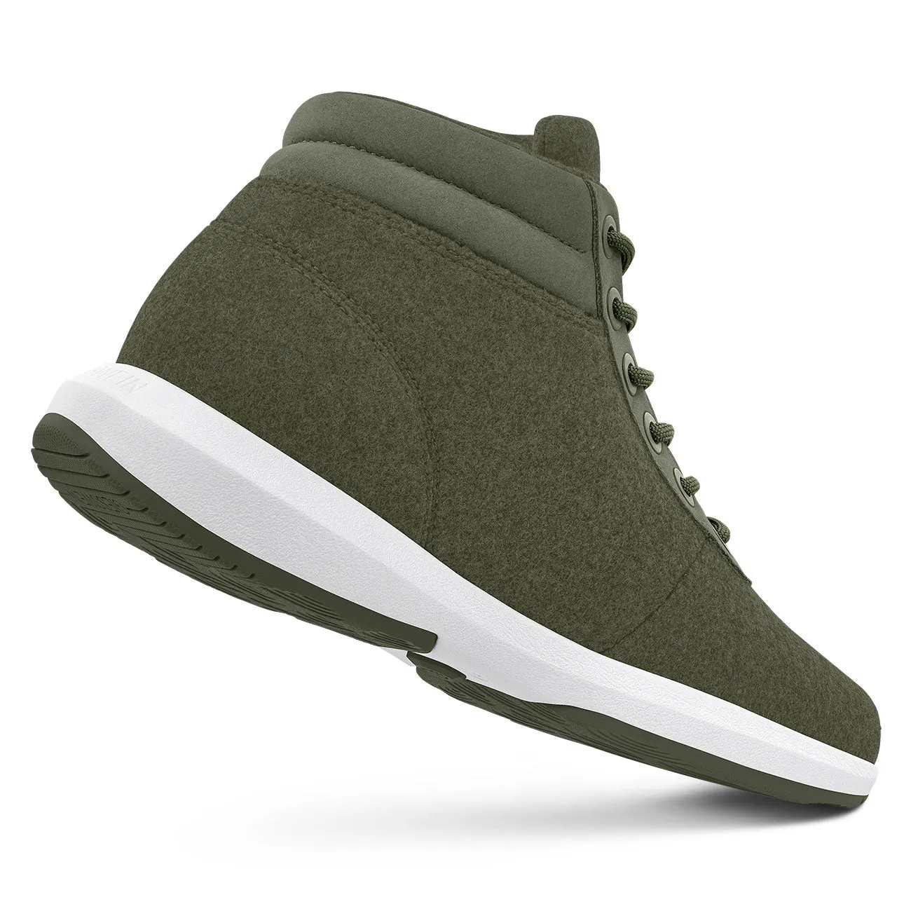 Wool Sneaker High Top Men pure edge