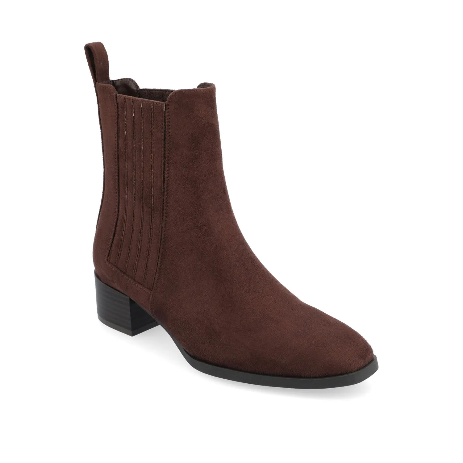 WRENLEY CHELSEA BOOTIES IN FAUX SUEDE wind block