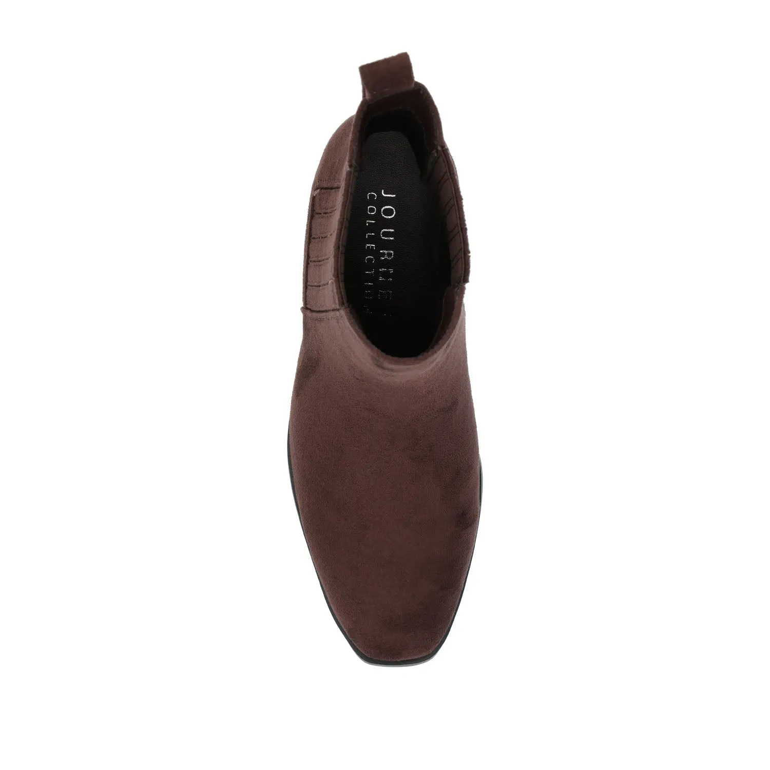 WRENLEY CHELSEA BOOTIES IN FAUX SUEDE wind block