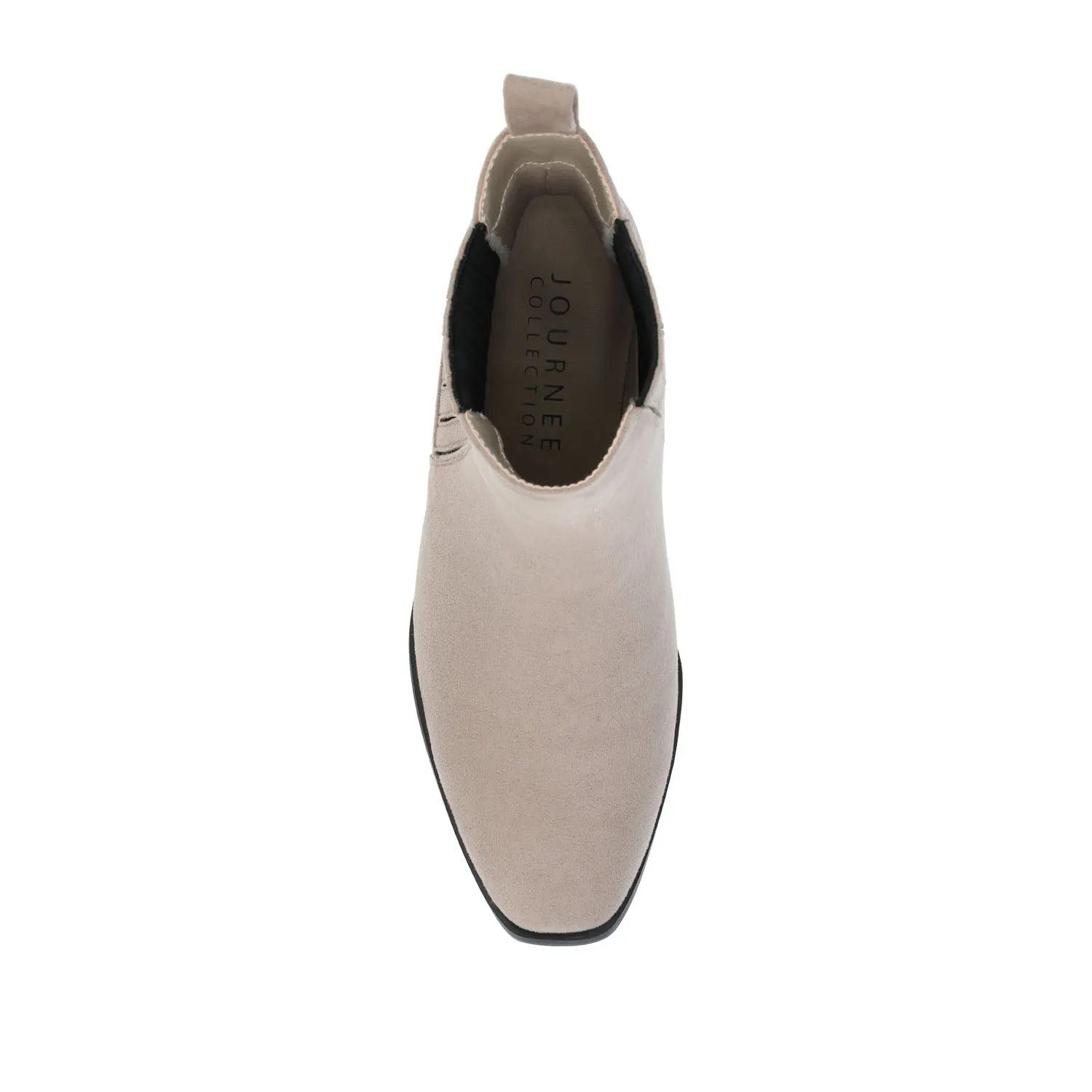 WRENLEY CHELSEA BOOTIES IN FAUX SUEDE wind block