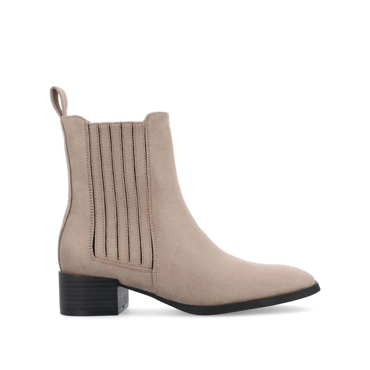 WRENLEY CHELSEA BOOTIES IN FAUX SUEDE wind block
