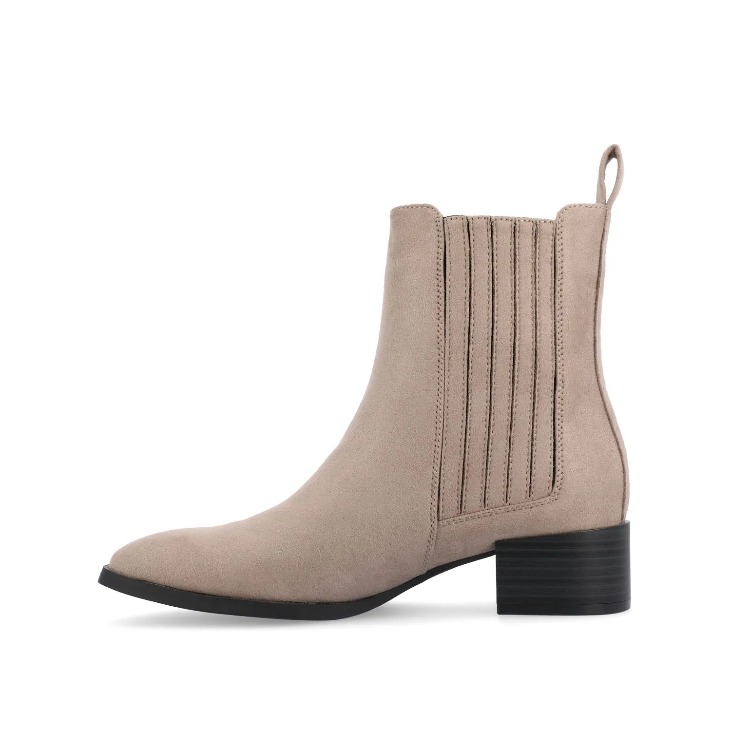 WRENLEY CHELSEA BOOTIES IN FAUX SUEDE wind block