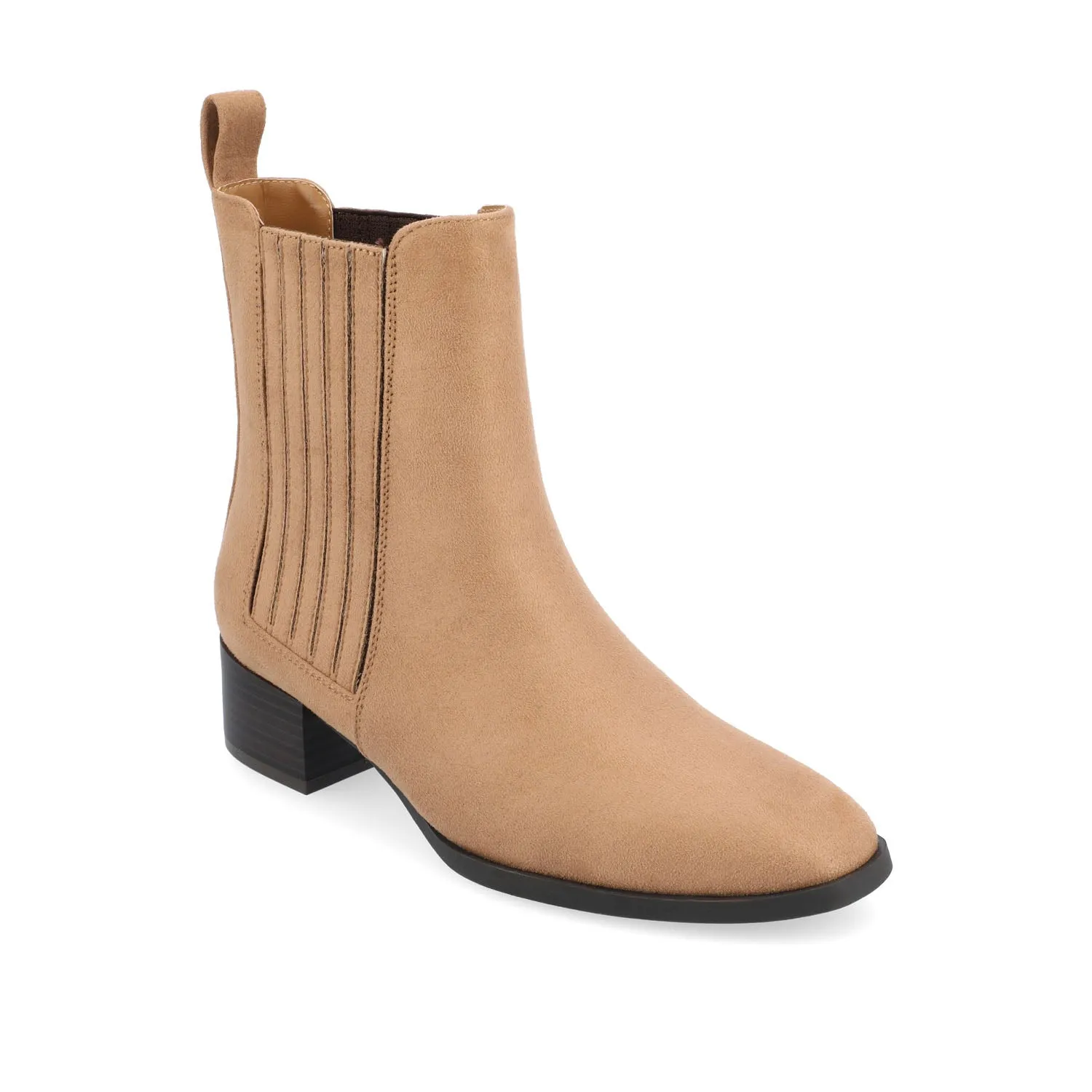 WRENLEY CHELSEA BOOTIES IN FAUX SUEDE wind block
