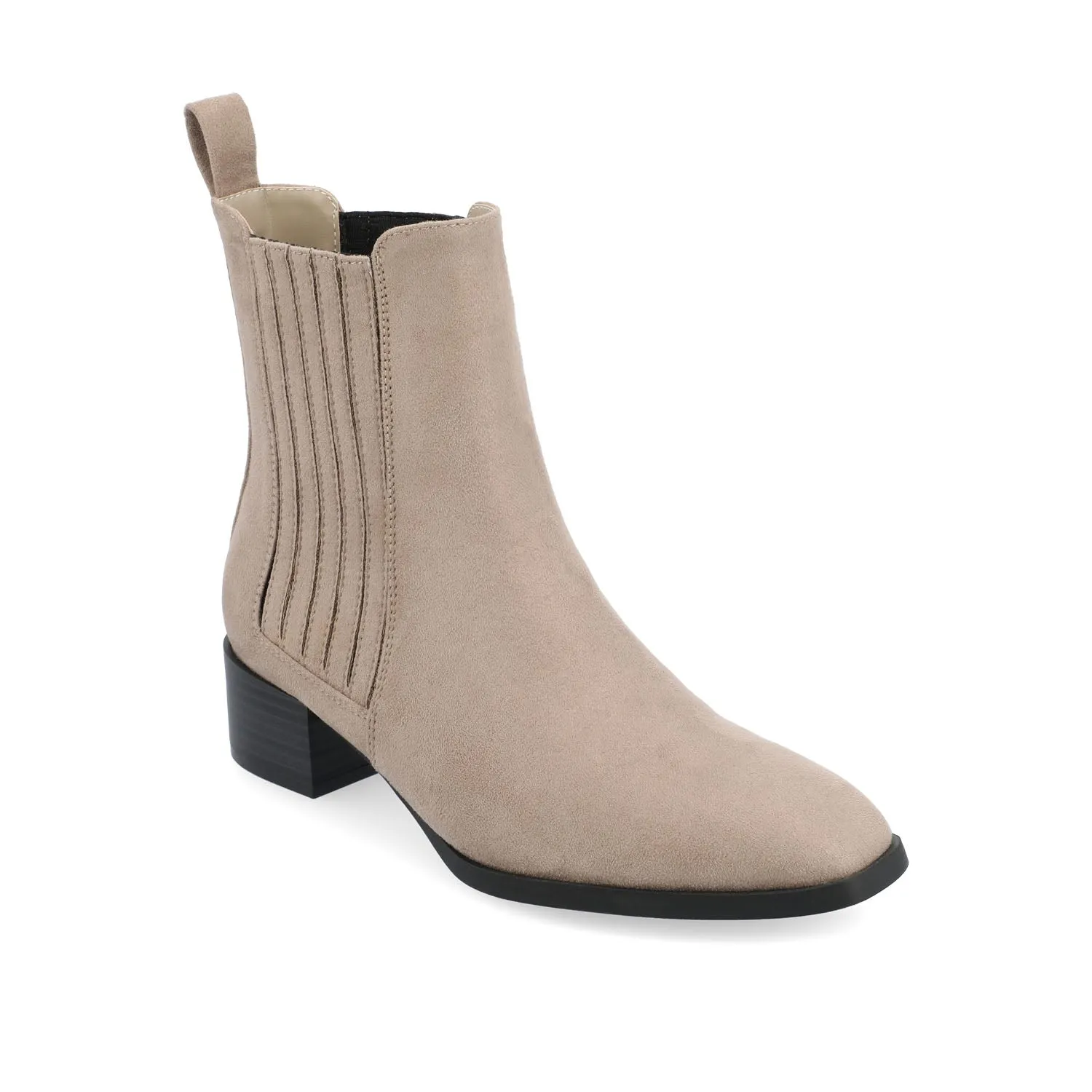 WRENLEY CHELSEA BOOTIES IN FAUX SUEDE wind block