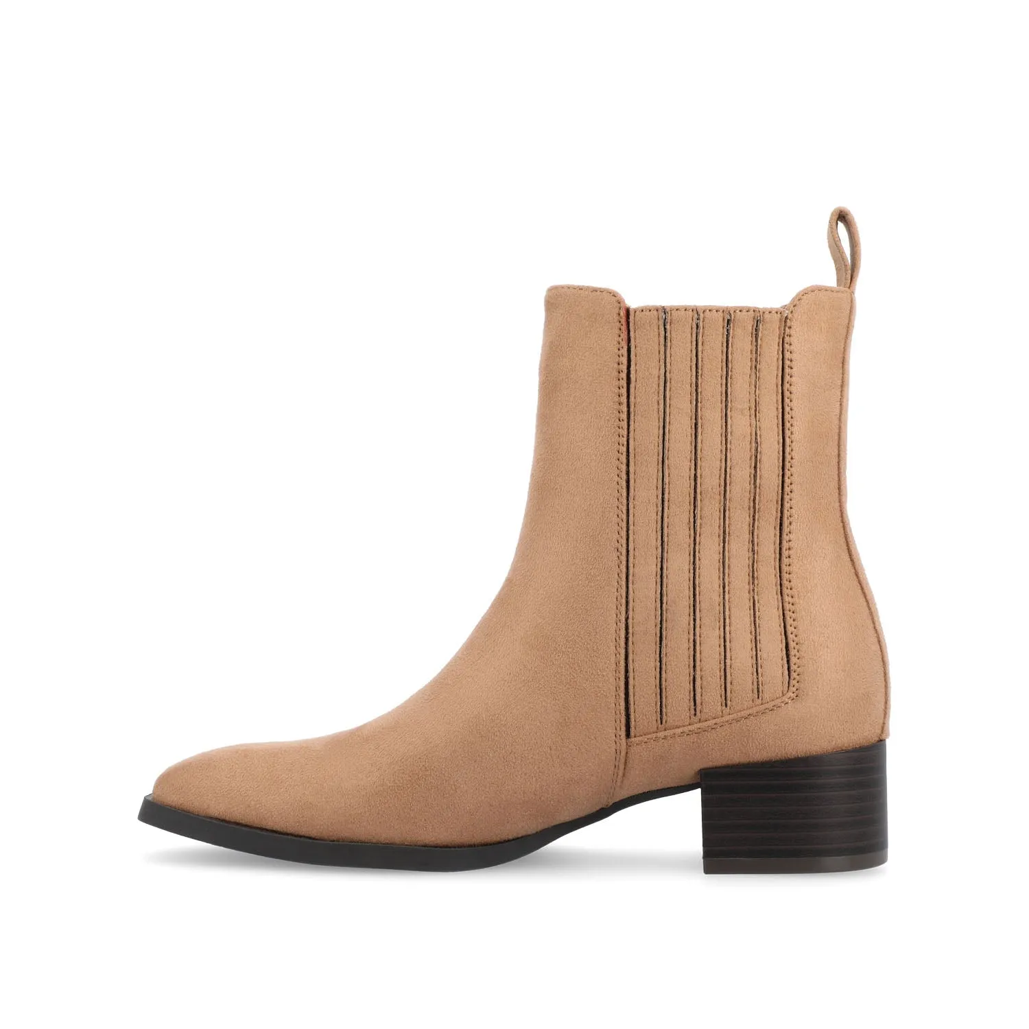 WRENLEY CHELSEA BOOTIES IN FAUX SUEDE wind block