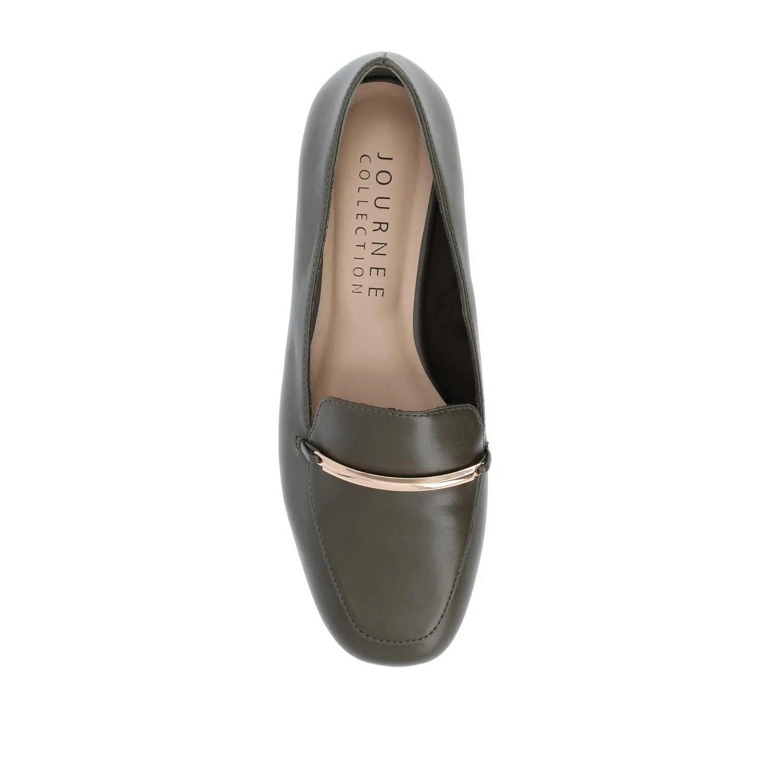 WRENN LOAFER FLATS IN FAUX LEATHER summer cool