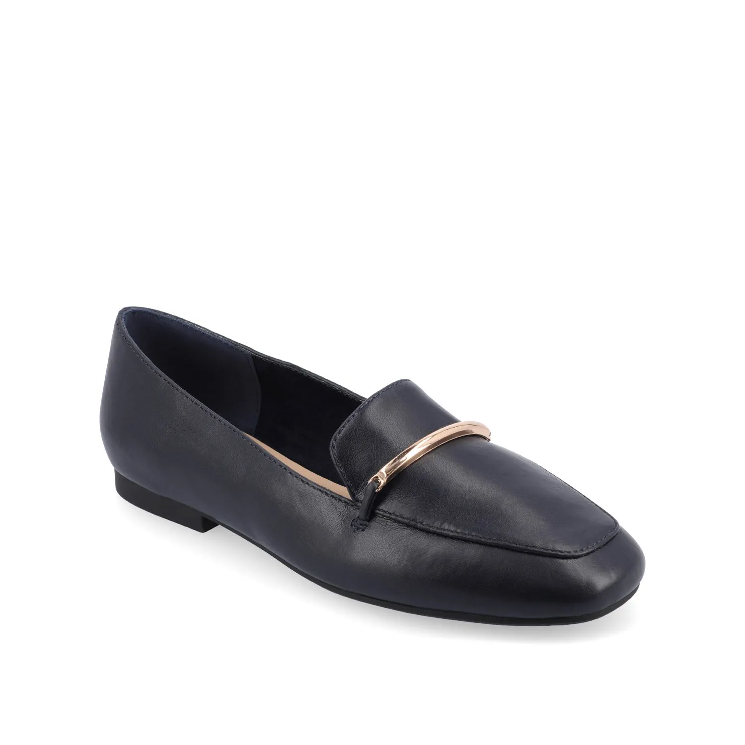 WRENN LOAFER FLATS IN FAUX LEATHER summer cool
