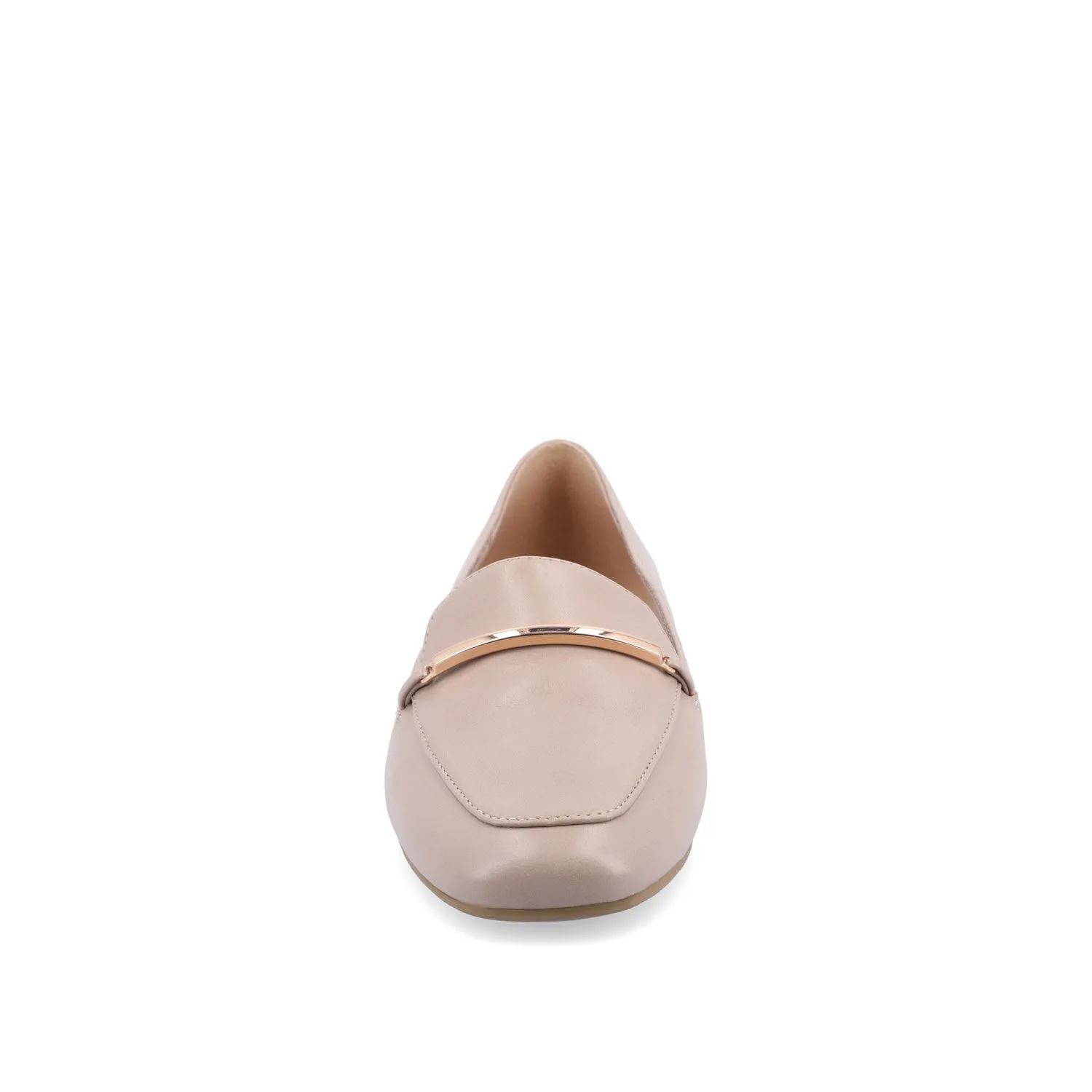 WRENN LOAFER FLATS IN FAUX LEATHER summer cool