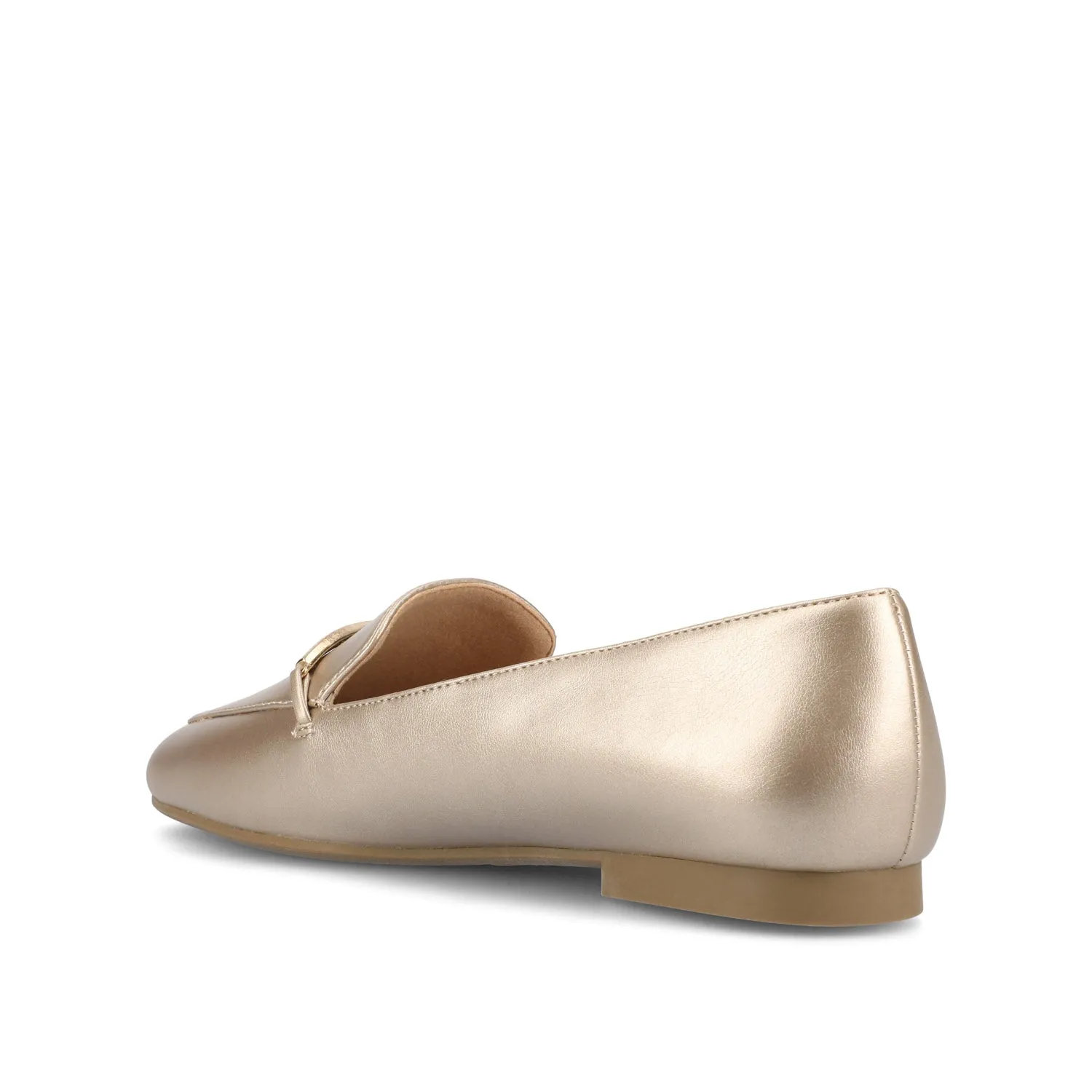 WRENN LOAFER FLATS IN FAUX LEATHER summer cool