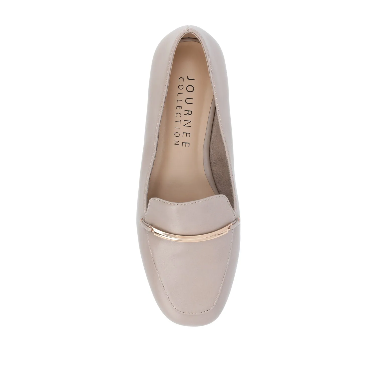 WRENN LOAFER FLATS IN FAUX LEATHER summer cool