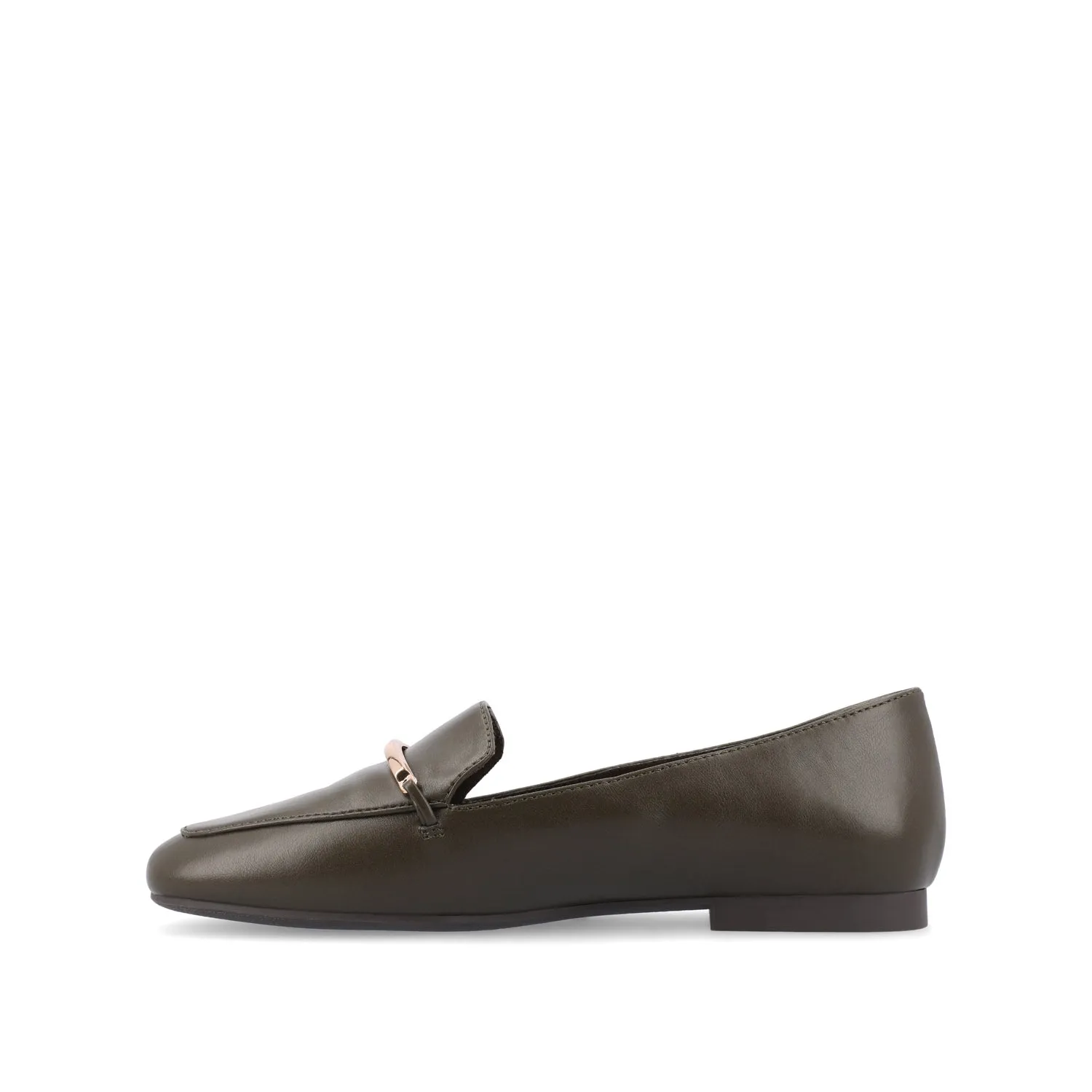 WRENN LOAFER FLATS IN FAUX LEATHER summer cool