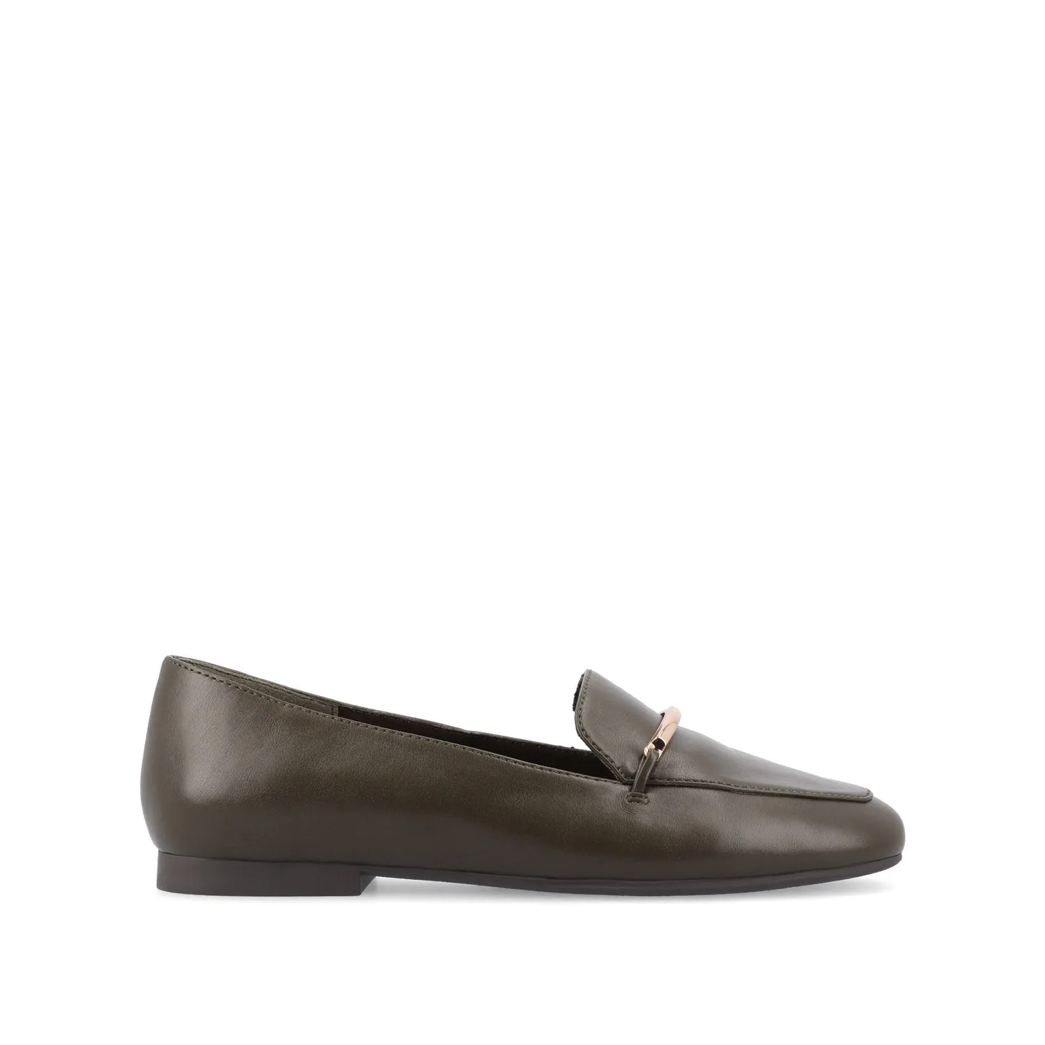 WRENN LOAFER FLATS IN FAUX LEATHER summer cool