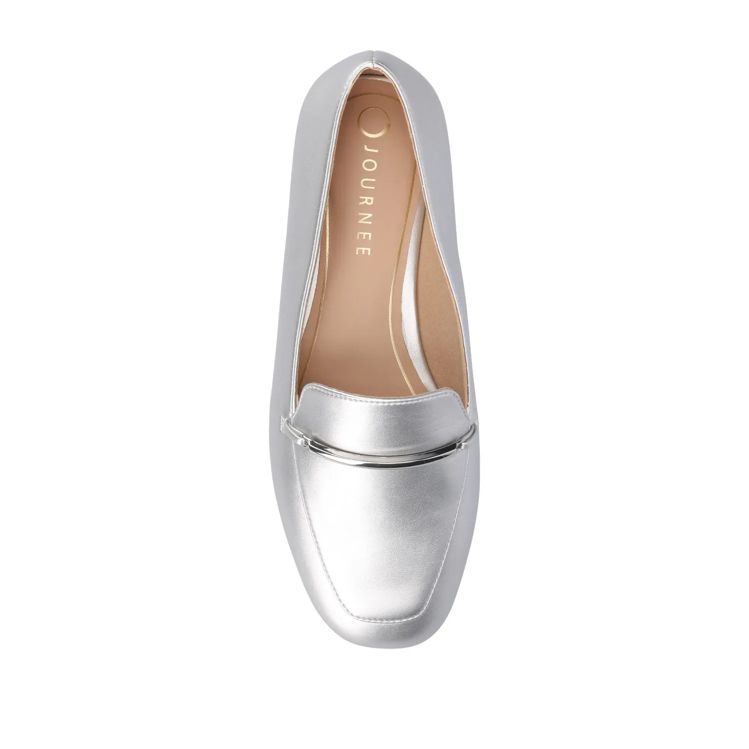 WRENN LOAFER FLATS IN FAUX LEATHER summer cool