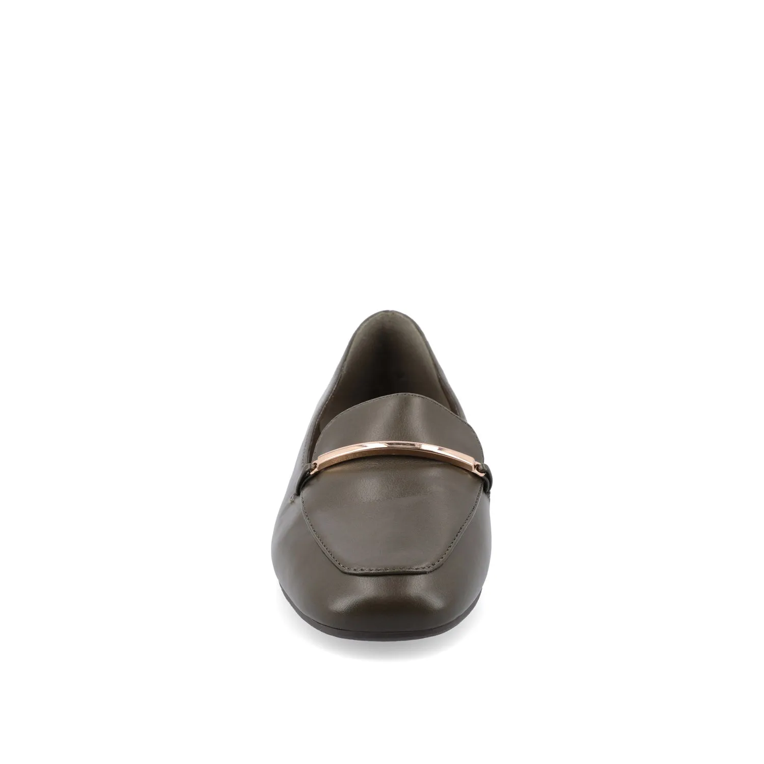 WRENN LOAFER FLATS IN FAUX LEATHER summer cool