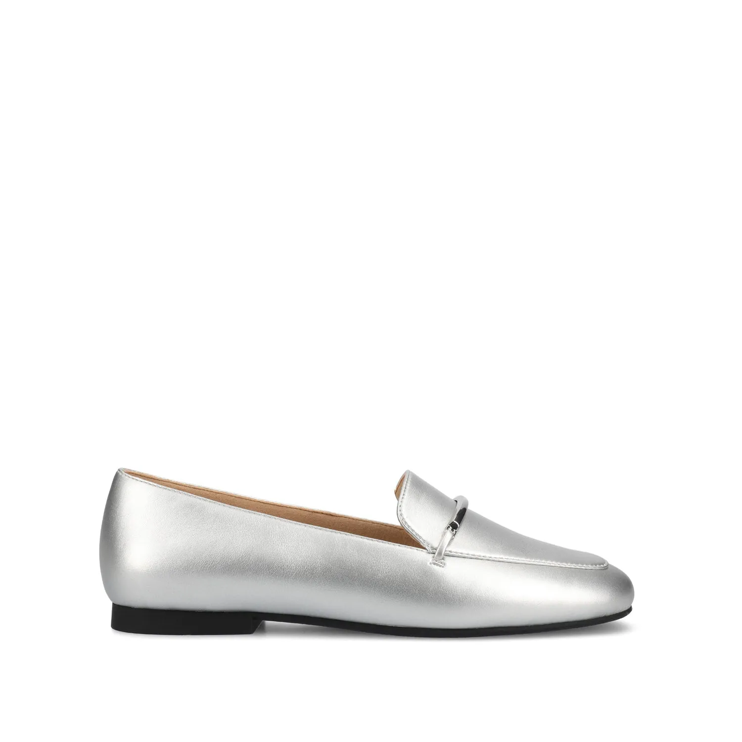 WRENN LOAFER FLATS IN FAUX LEATHER summer cool