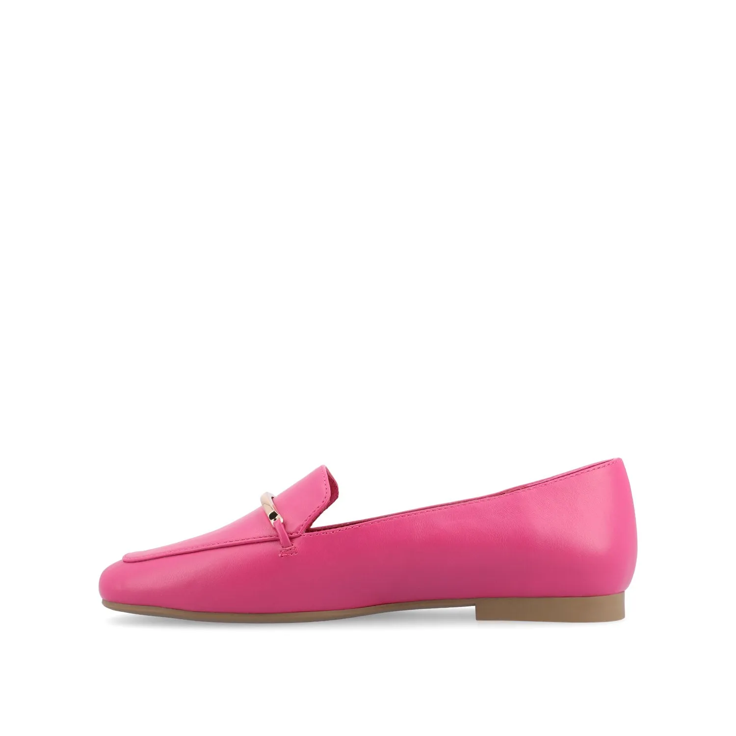 WRENN LOAFER FLATS IN FAUX LEATHER summer cool