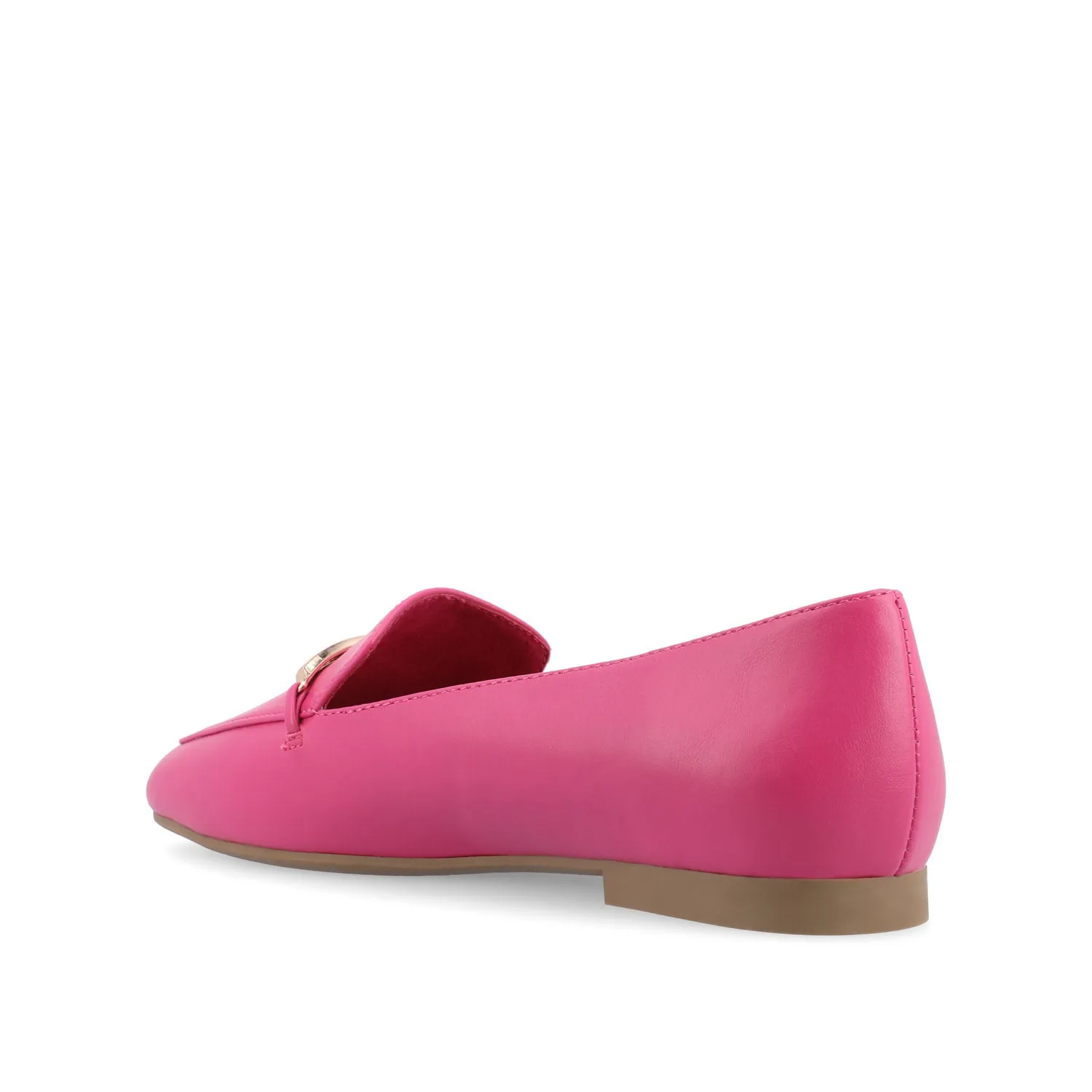 WRENN LOAFER FLATS IN FAUX LEATHER summer cool