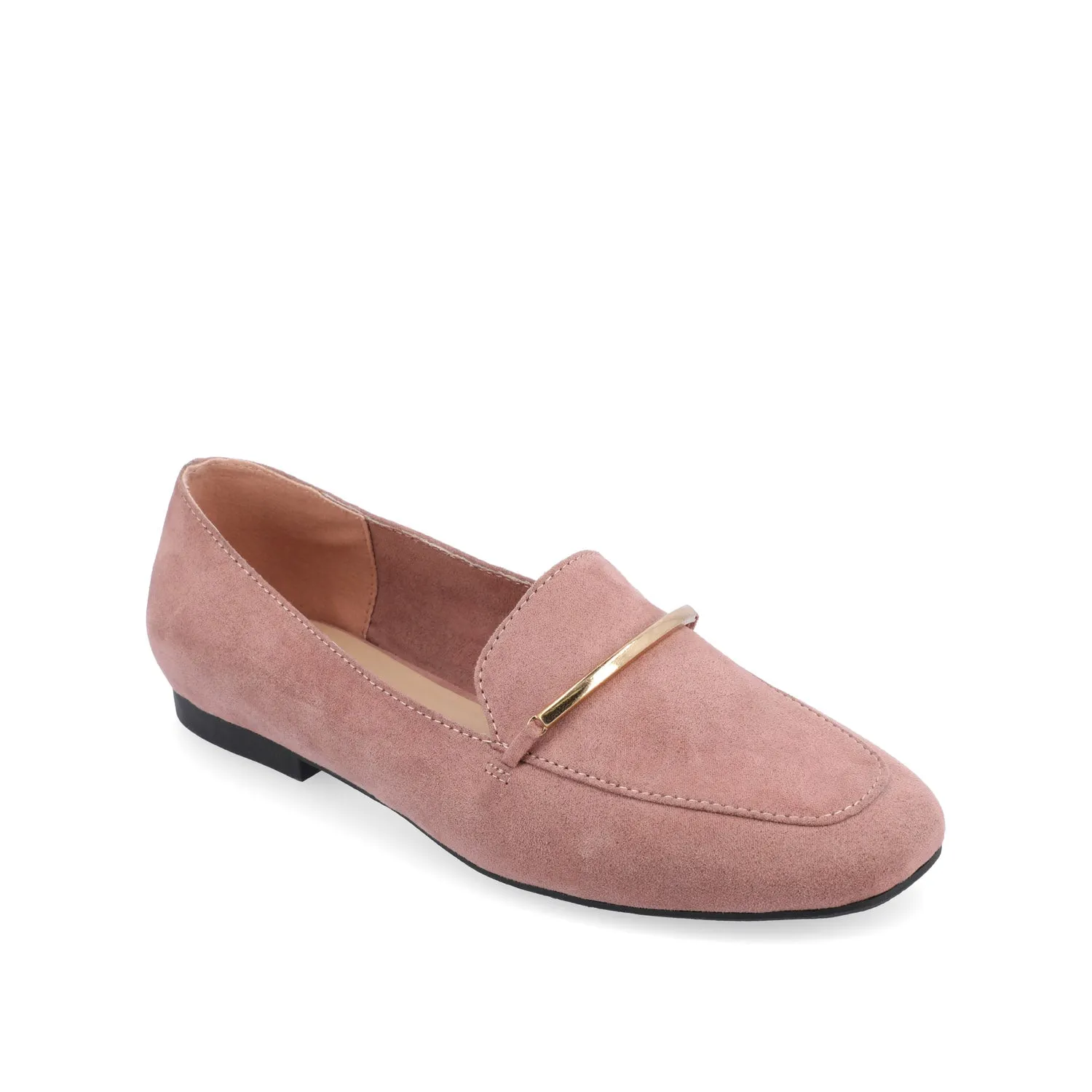 WRENN LOAFER FLATS IN FAUX SUEDE anti slip