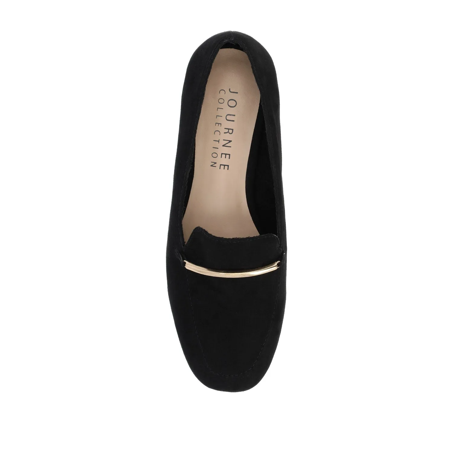 WRENN LOAFER FLATS IN FAUX SUEDE anti slip
