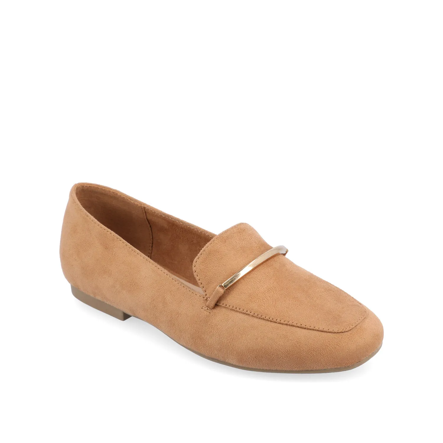 WRENN LOAFER FLATS IN FAUX SUEDE anti slip