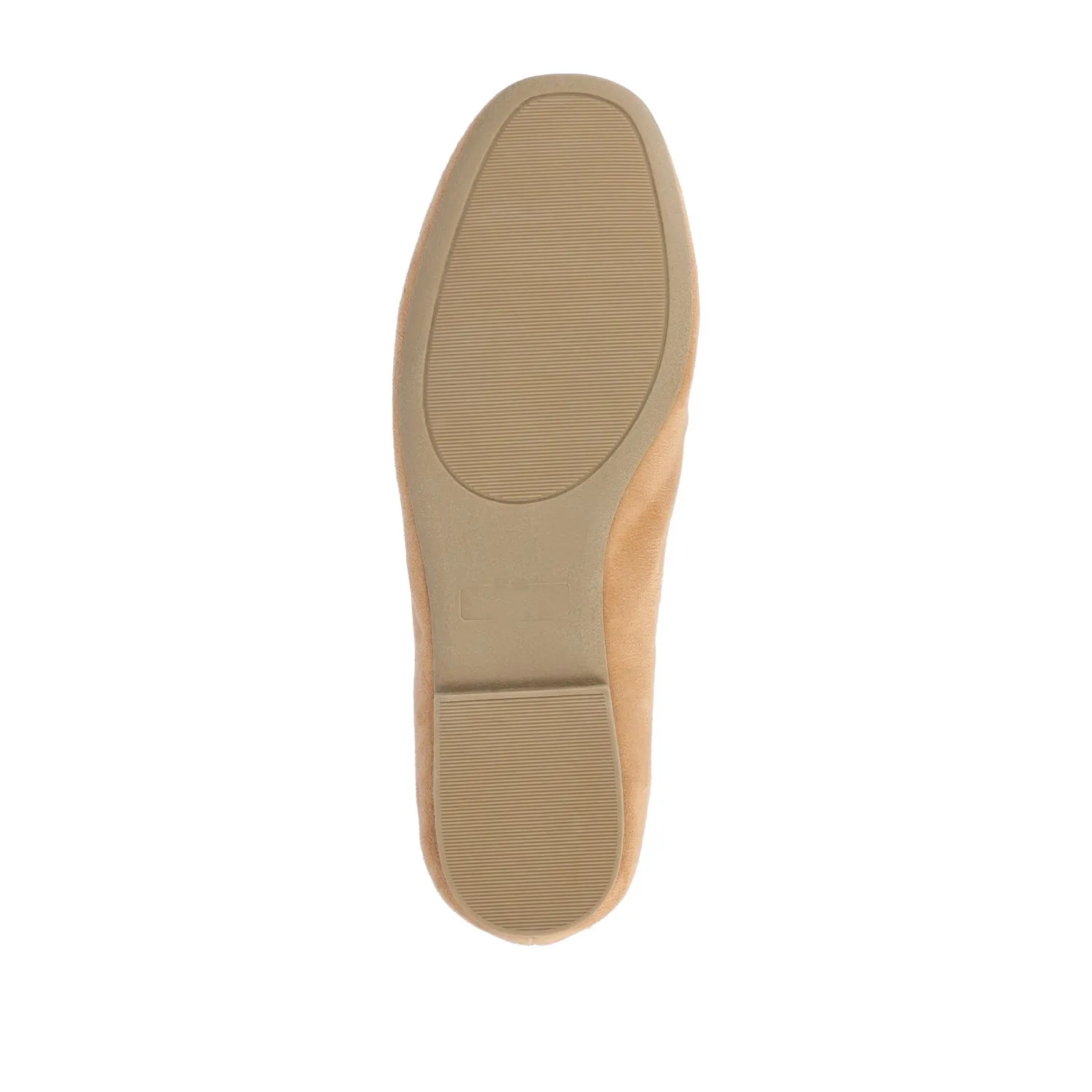 WRENN LOAFER FLATS IN FAUX SUEDE anti slip
