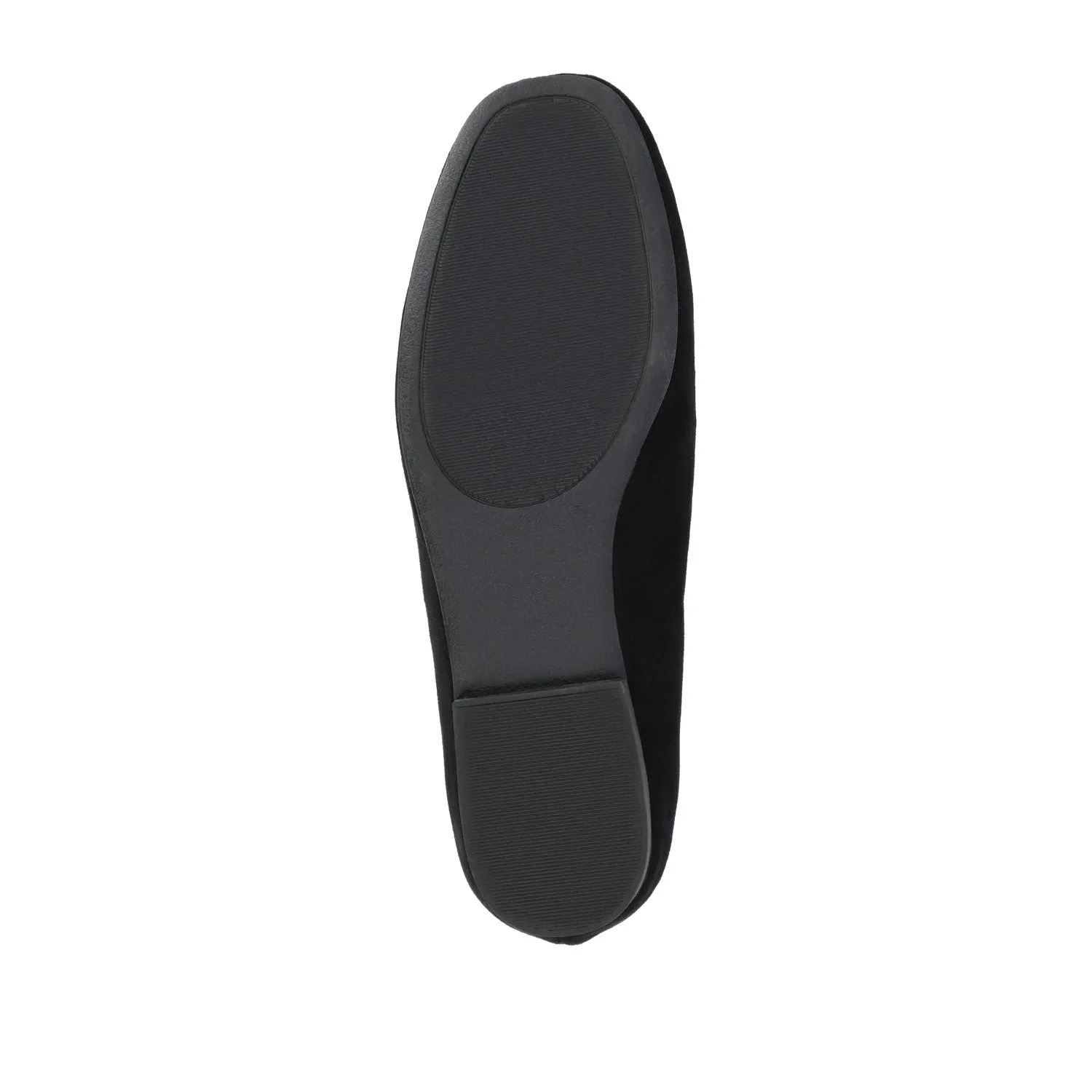 WRENN LOAFER FLATS IN FAUX SUEDE anti slip