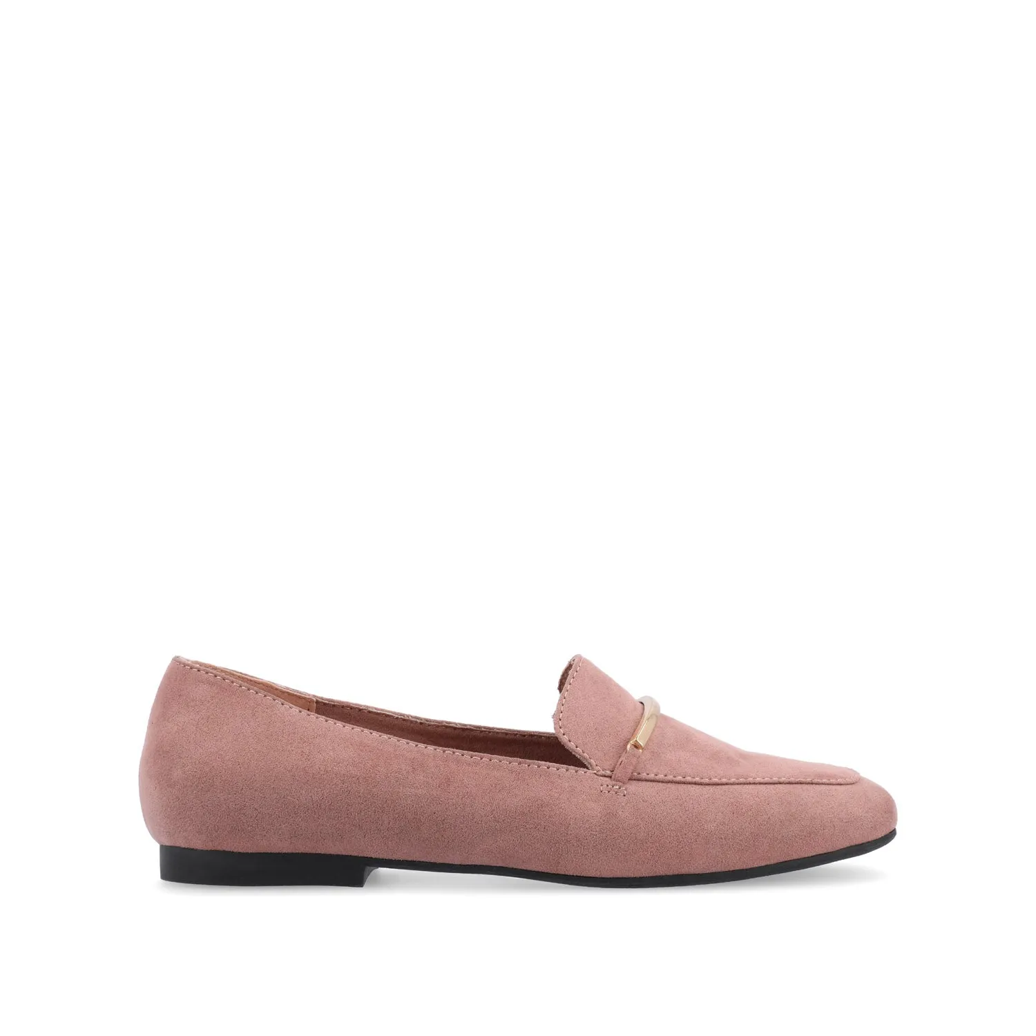 WRENN LOAFER FLATS IN FAUX SUEDE anti slip