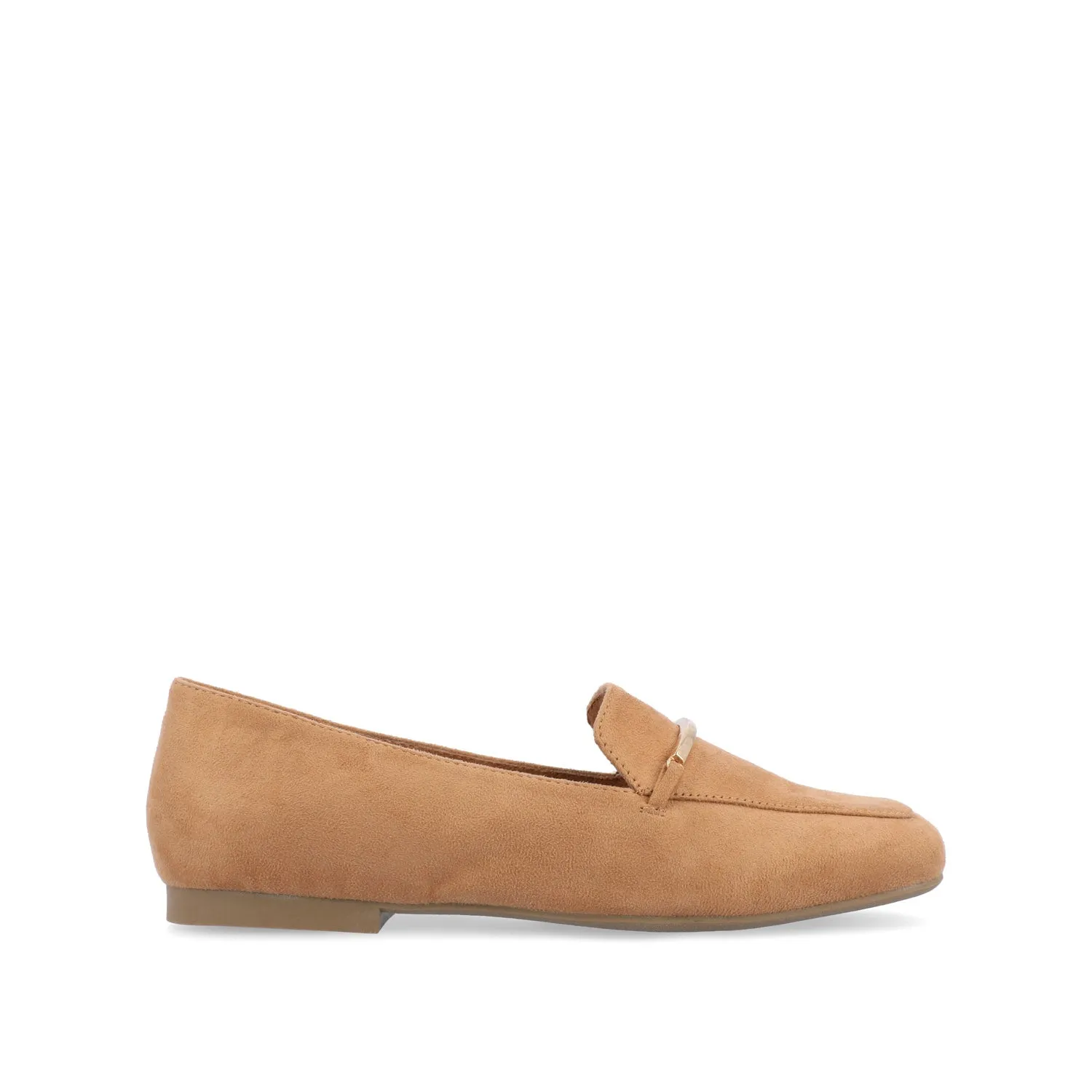 WRENN LOAFER FLATS IN FAUX SUEDE anti slip