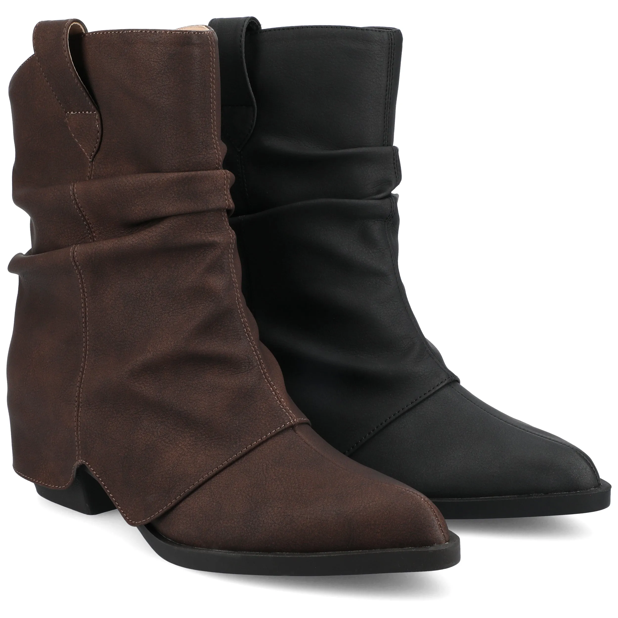 WYNETTE WESTERN ANKLE BOOTIES tough wear