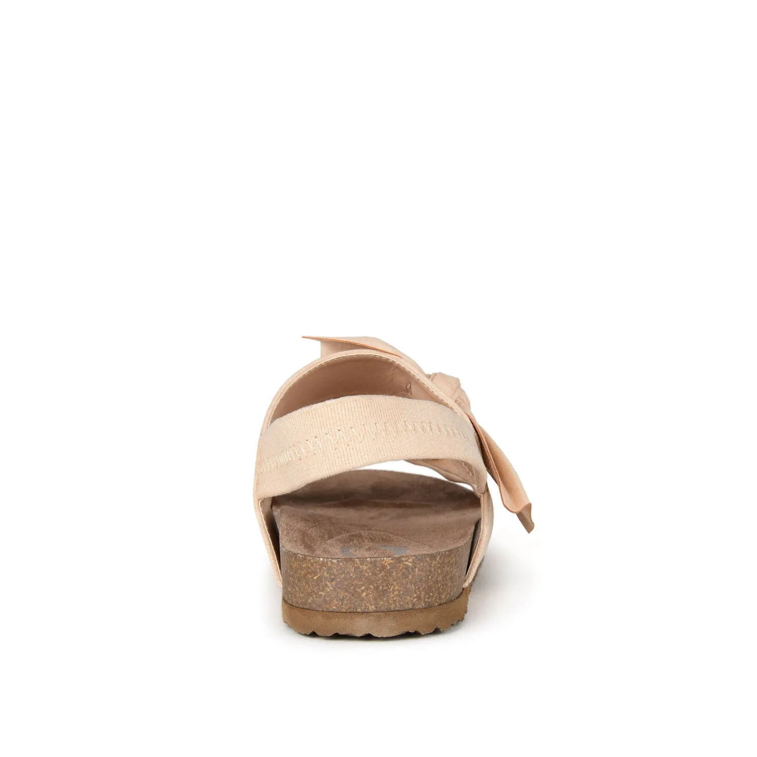 XANNDRA CHUNKY SANDALS IN FAUX SUEDE camping day