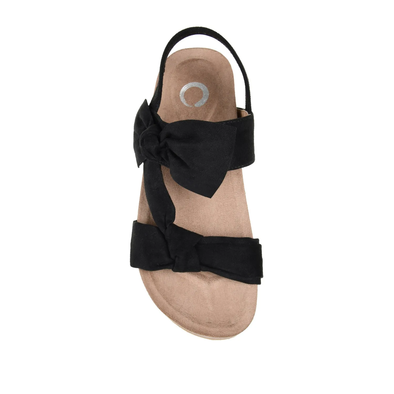 XANNDRA CHUNKY SANDALS IN FAUX SUEDE camping day