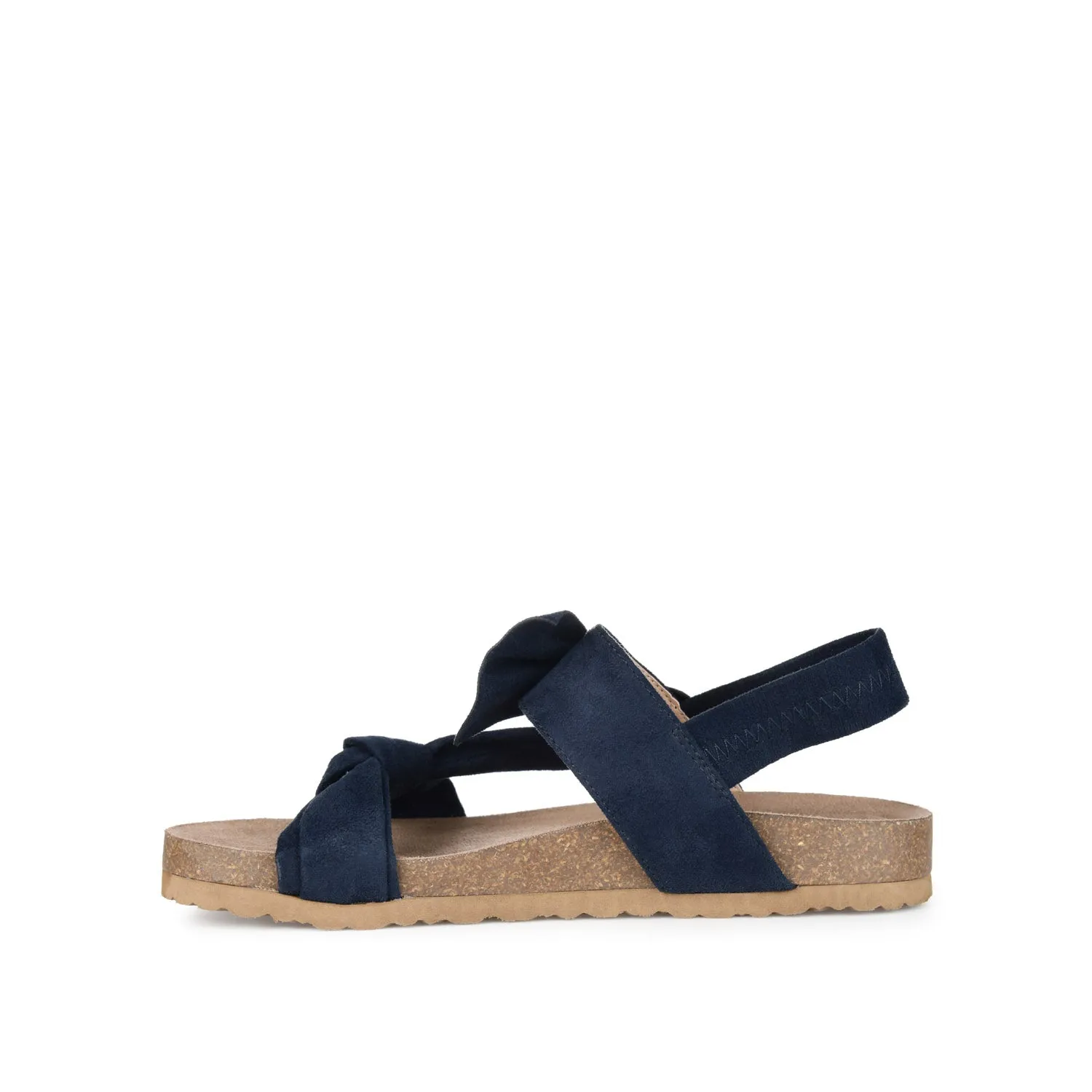 XANNDRA CHUNKY SANDALS IN FAUX SUEDE camping day